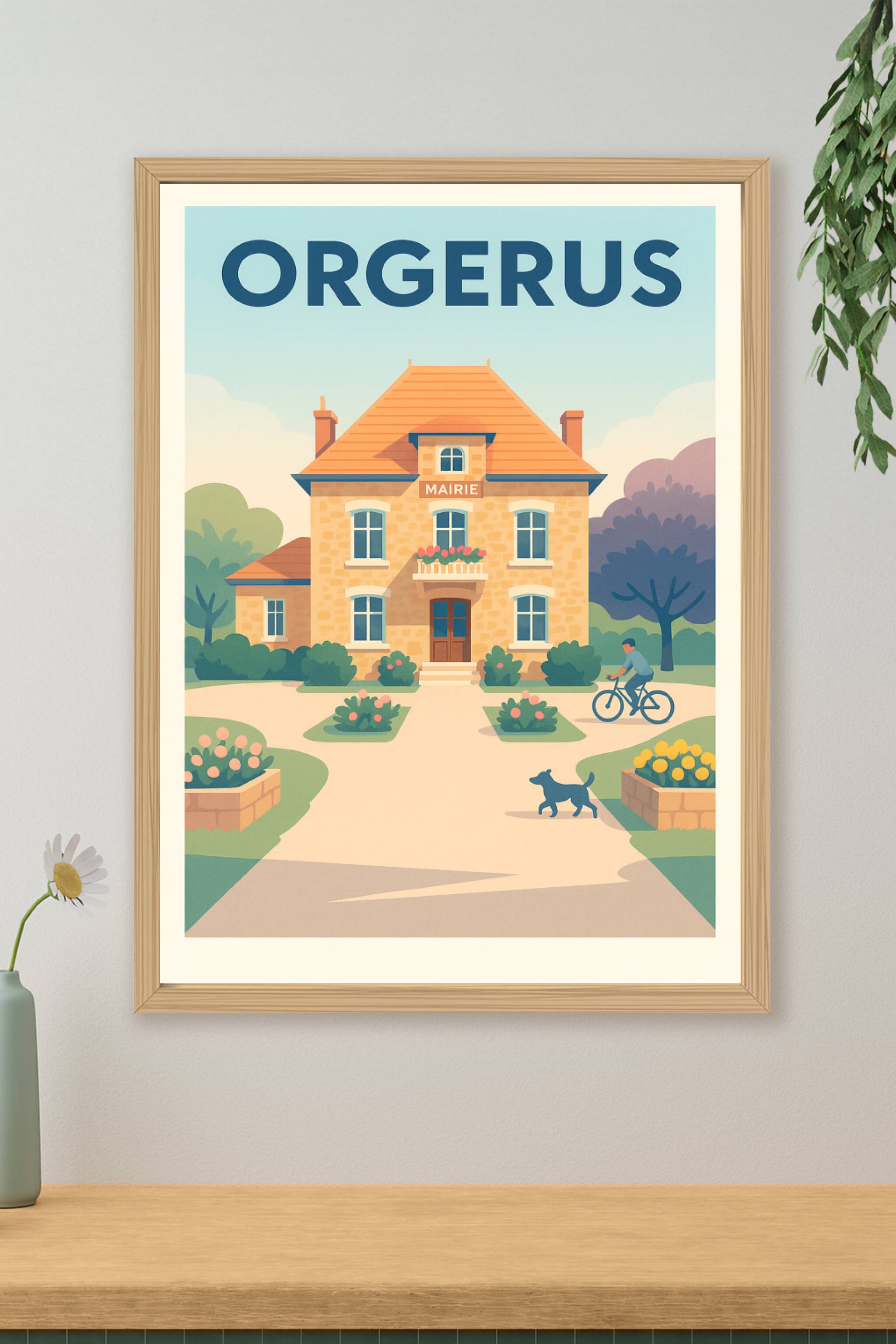 Affiche de Orgerus - Charme authentique et douceur de vivre