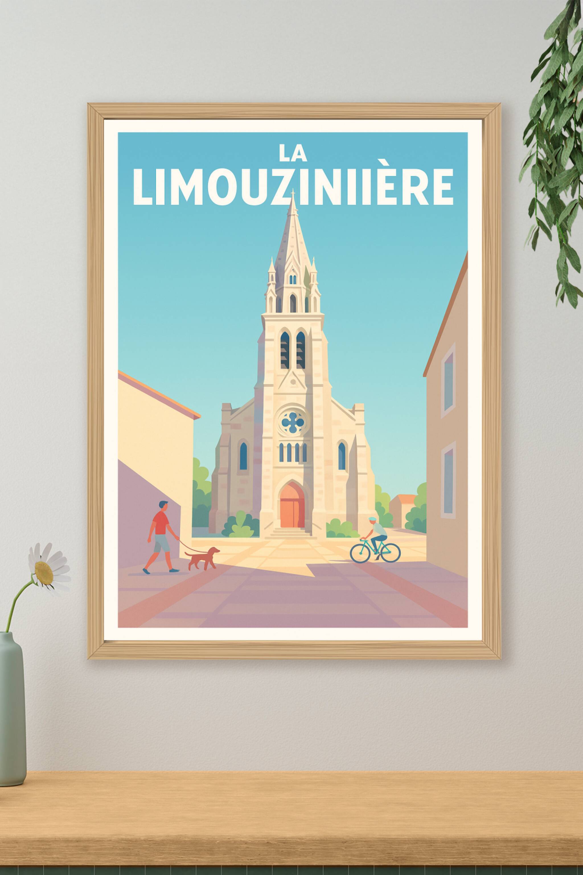 Affiche de La Limouzinière - Charme et Sérénité au Cœur du Village