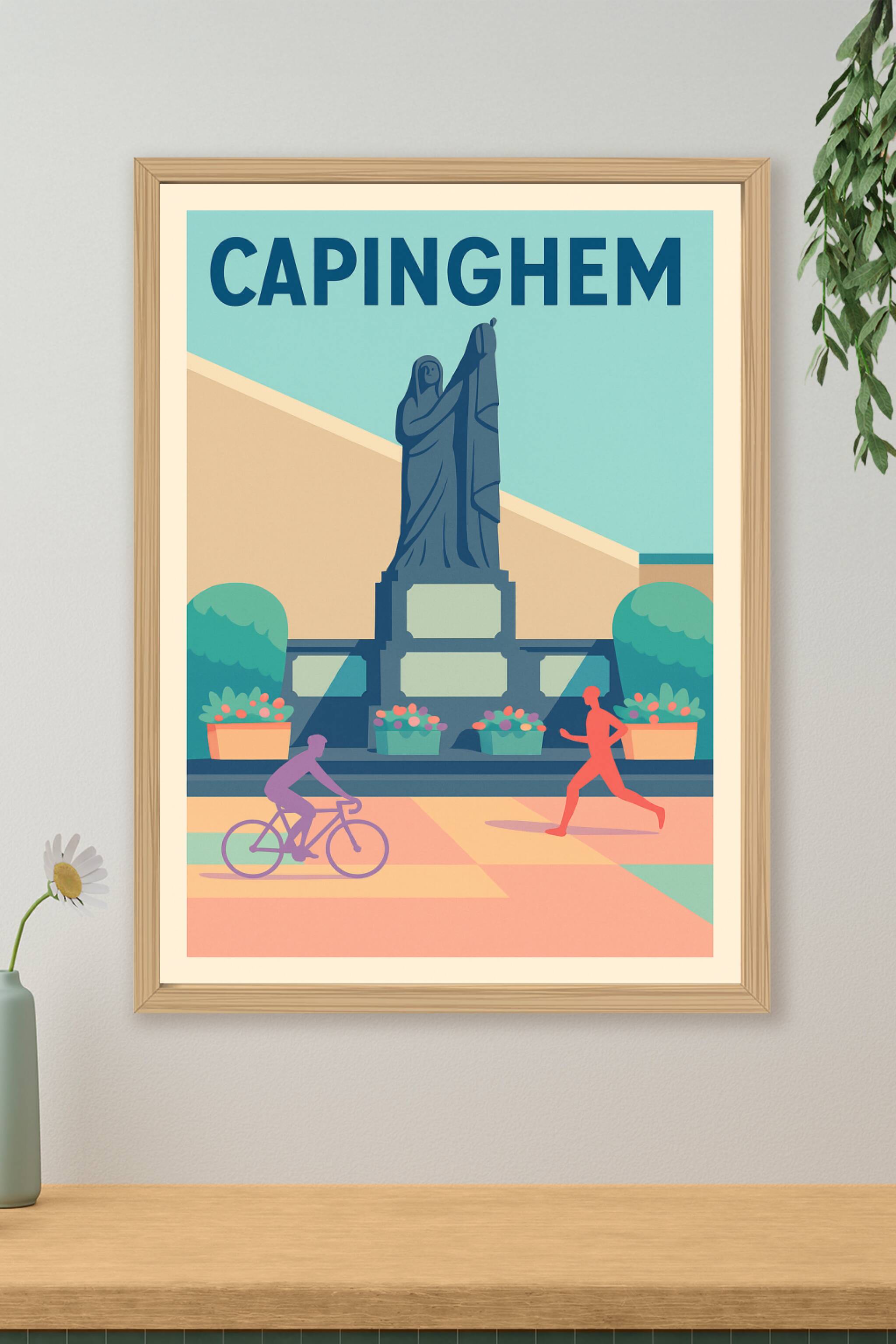 Affiche de Capinghem - Vitalité et patrimoine en harmonie