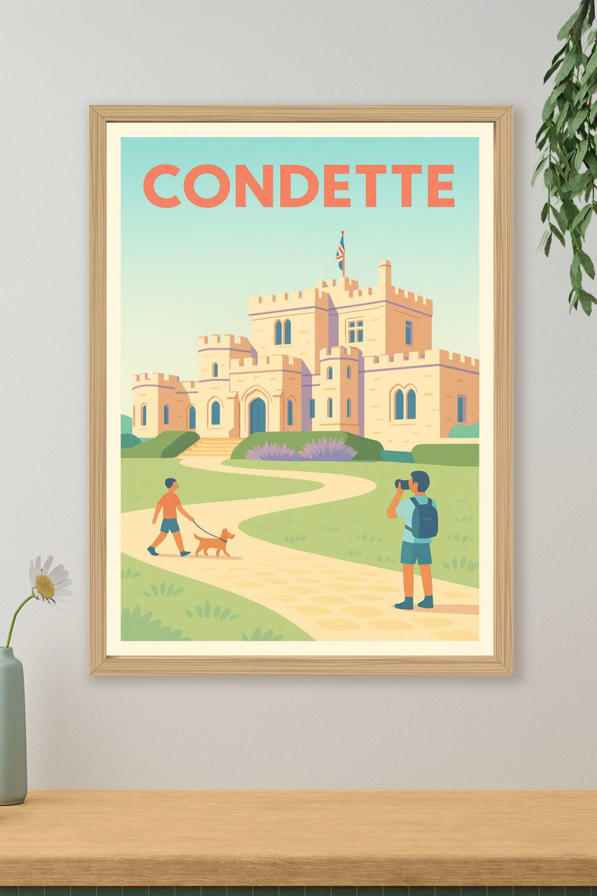 Affiche de Condette - Voyage au cœur d'un joyau historique