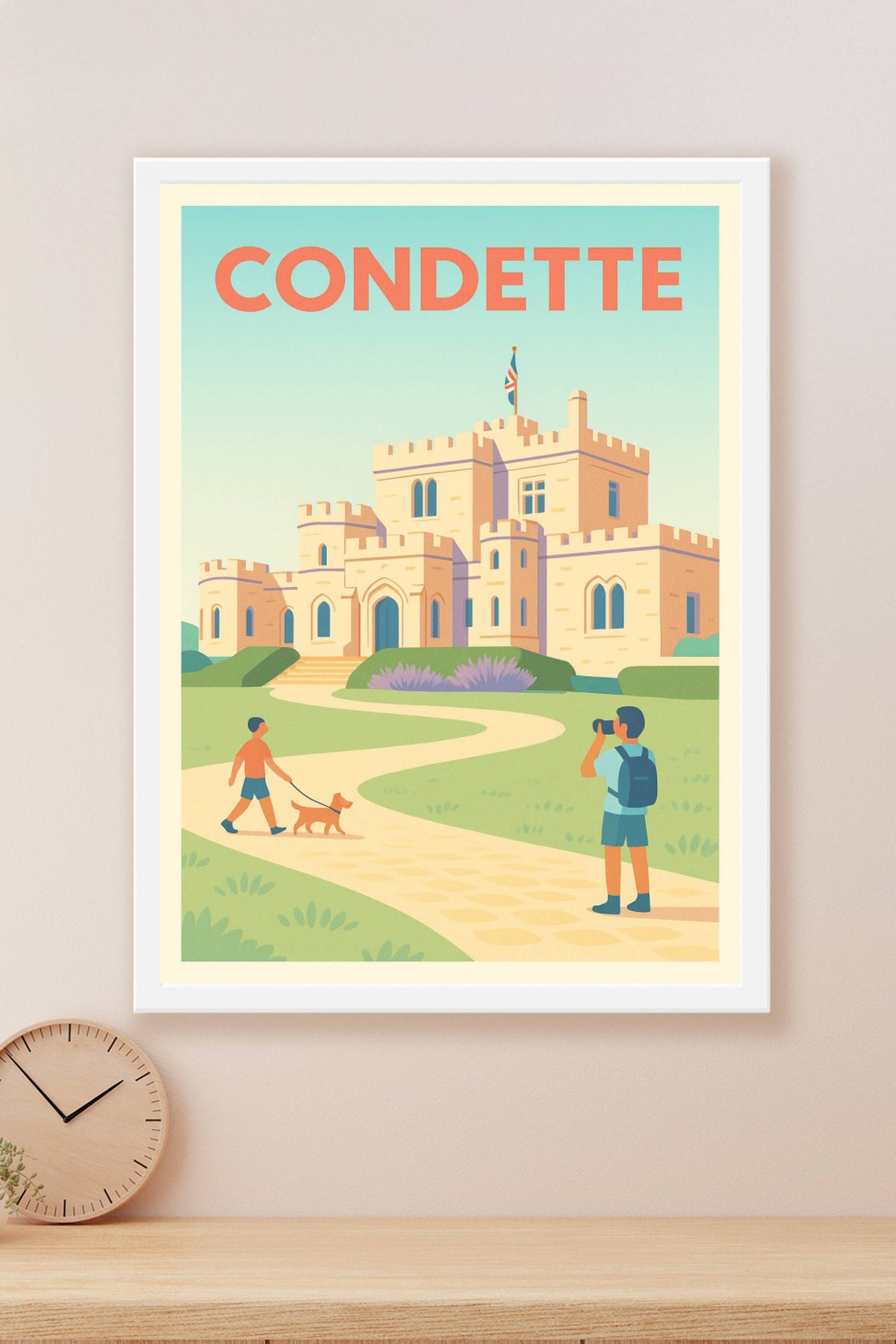 Affiche de Condette - Voyage au cœur d'un joyau historique
