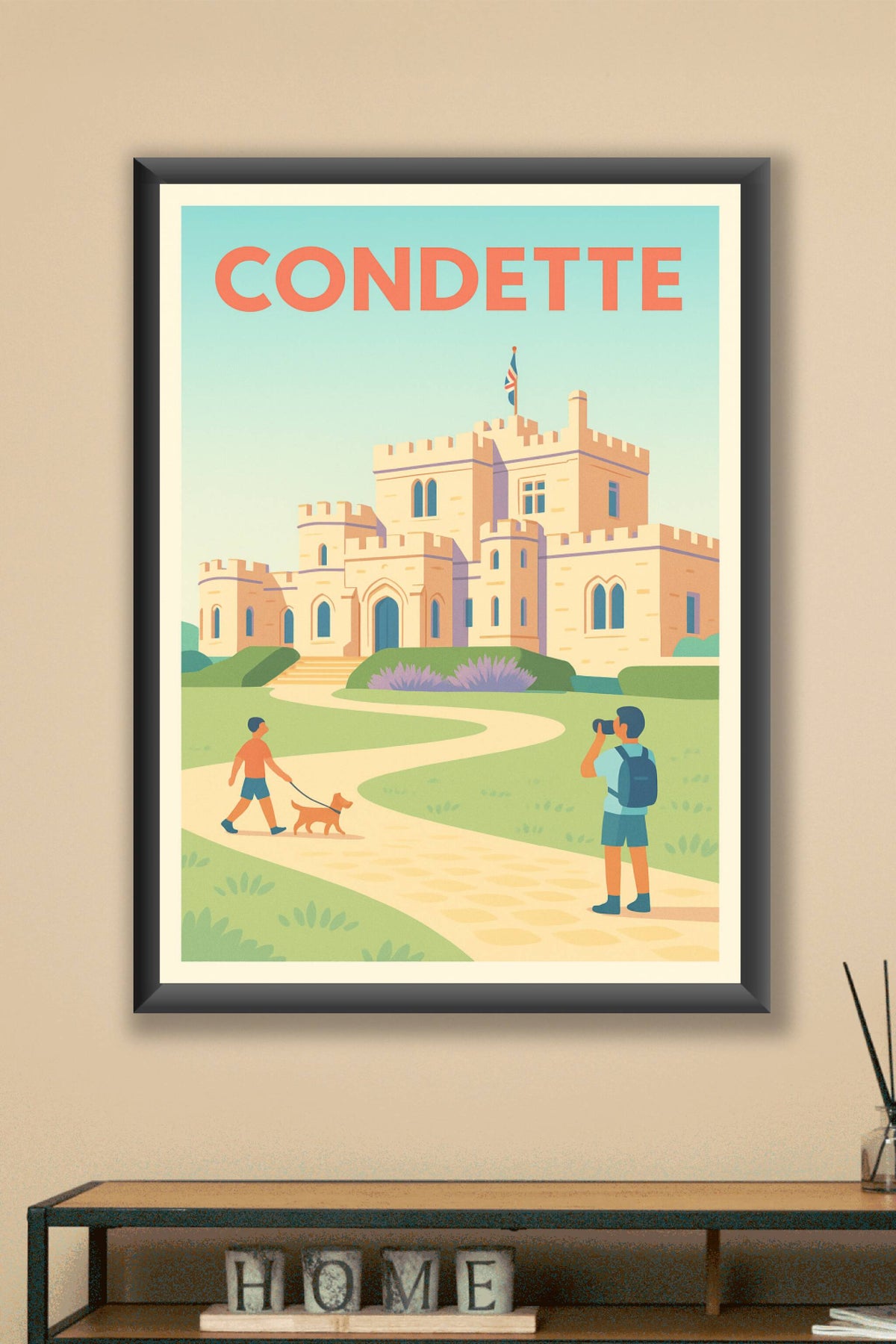 Affiche de Condette - Voyage au cœur d'un joyau historique