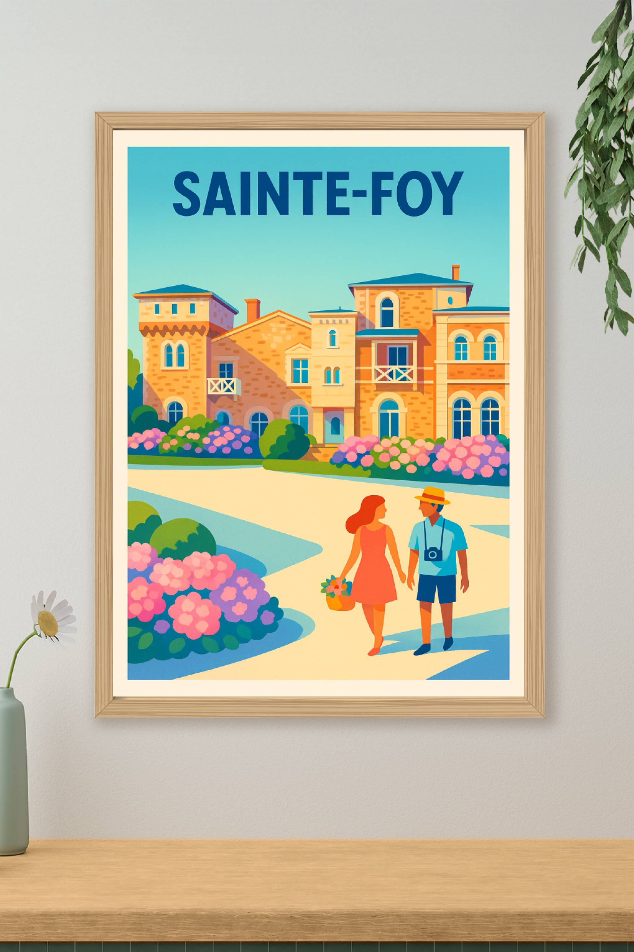 Affiche de Sainte-Foy - Un havre de charme et d'élégance
