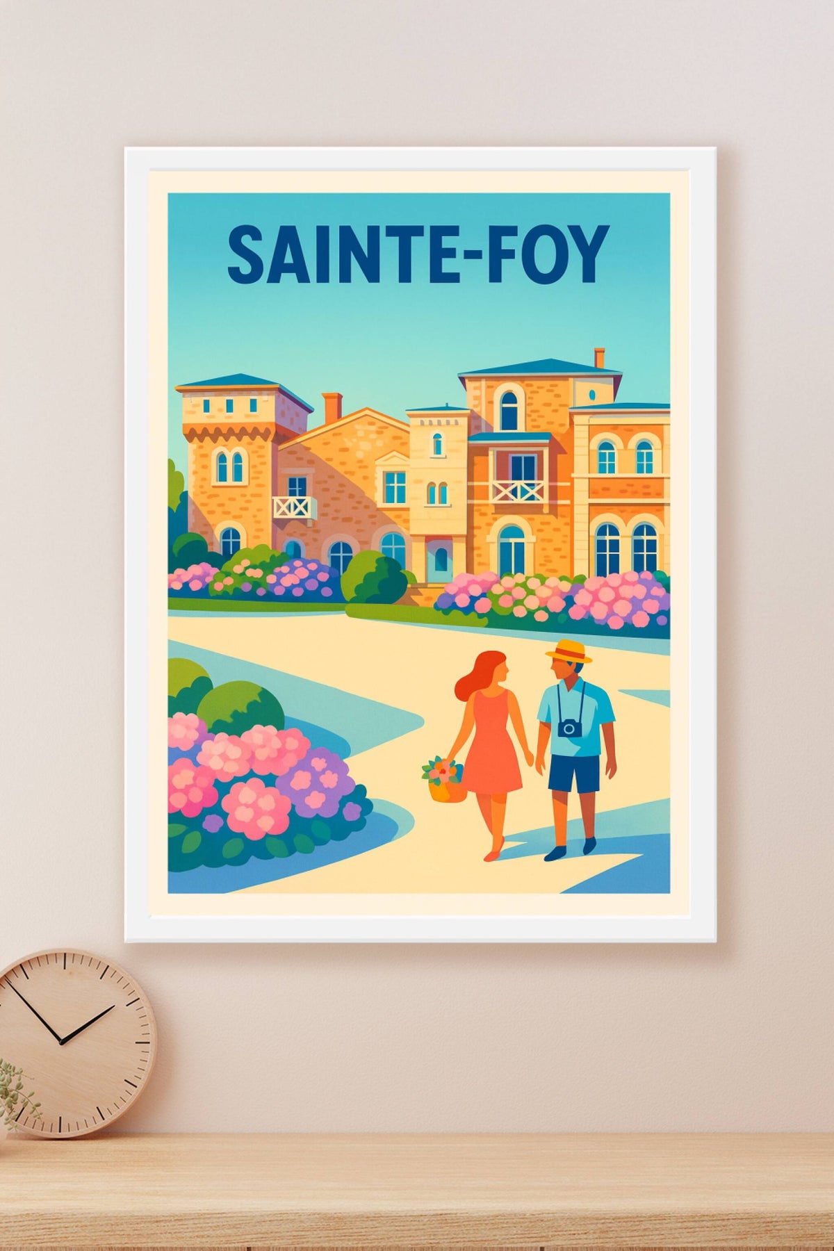 Affiche de Sainte-Foy - Un havre de charme et d'élégance