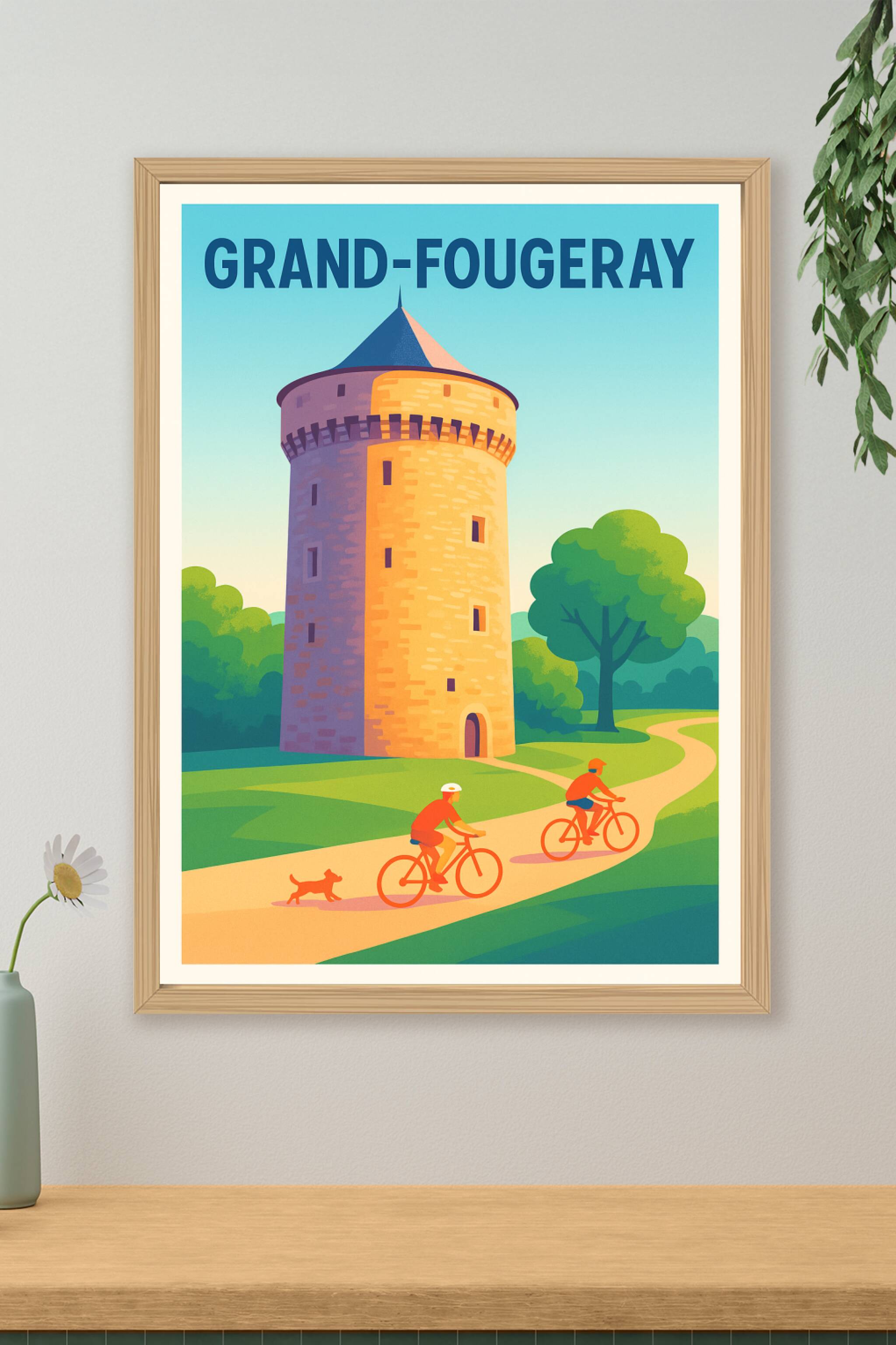 Affiche de Grand-Fougeray - Évasion et patrimoine au fil des chemins