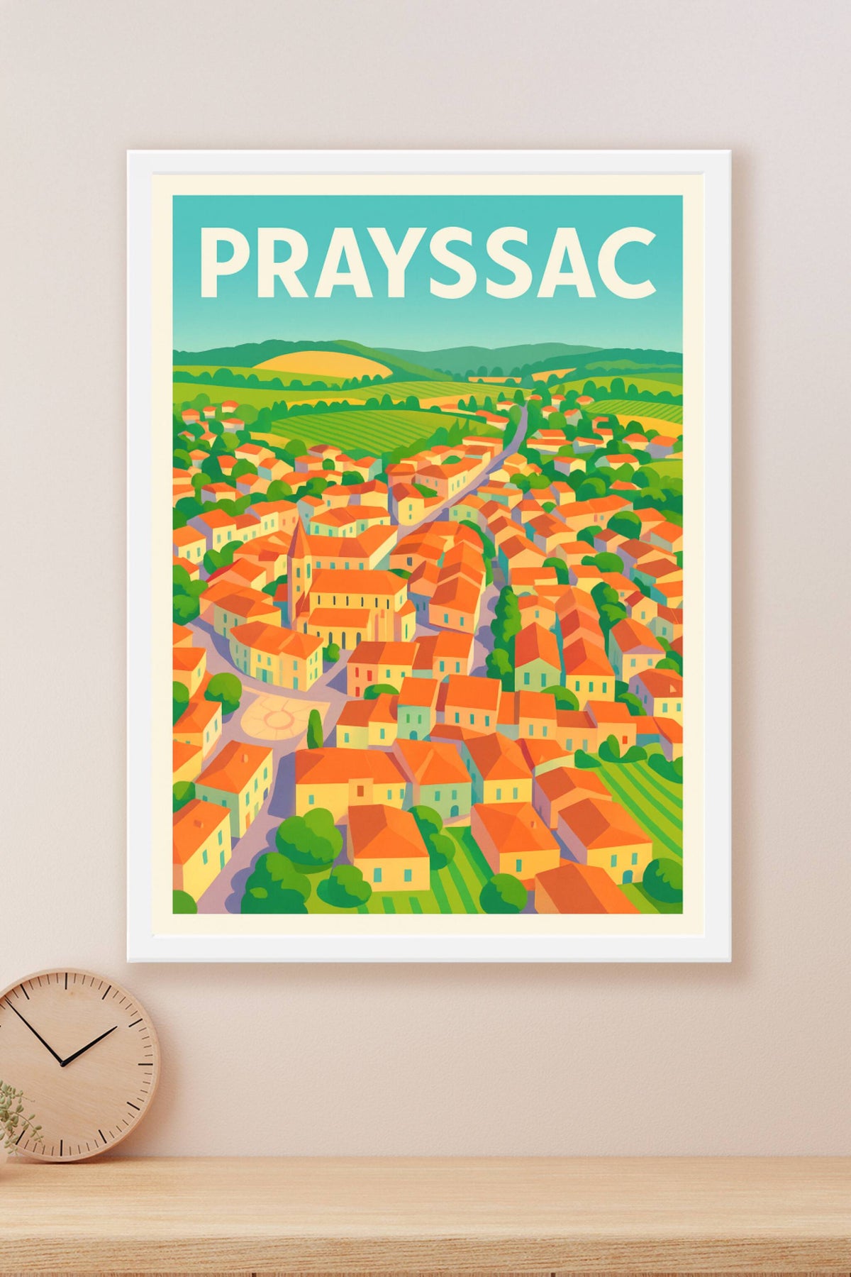 Affiche de Prayssac - Charme vivant du Sud-Ouest