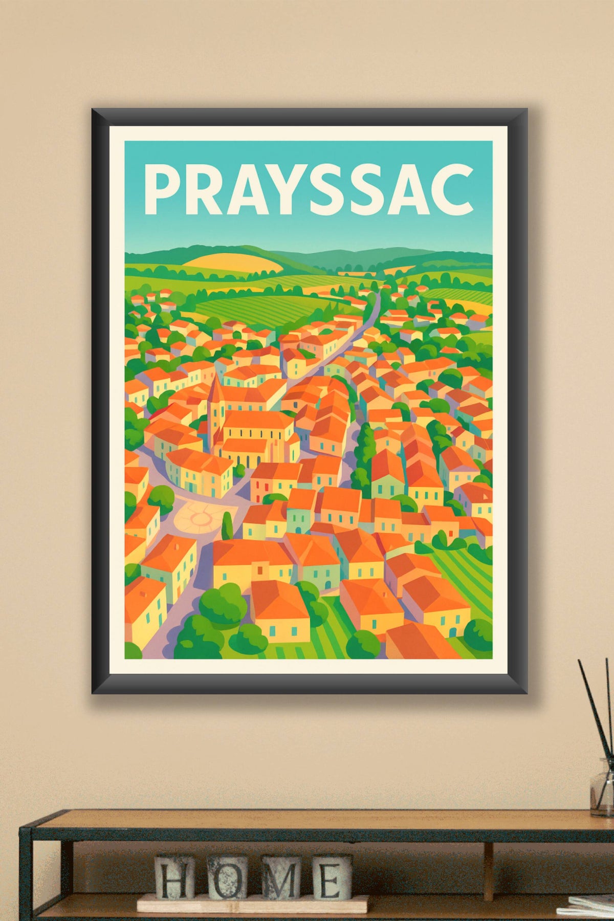Affiche de Prayssac - Charme vivant du Sud-Ouest