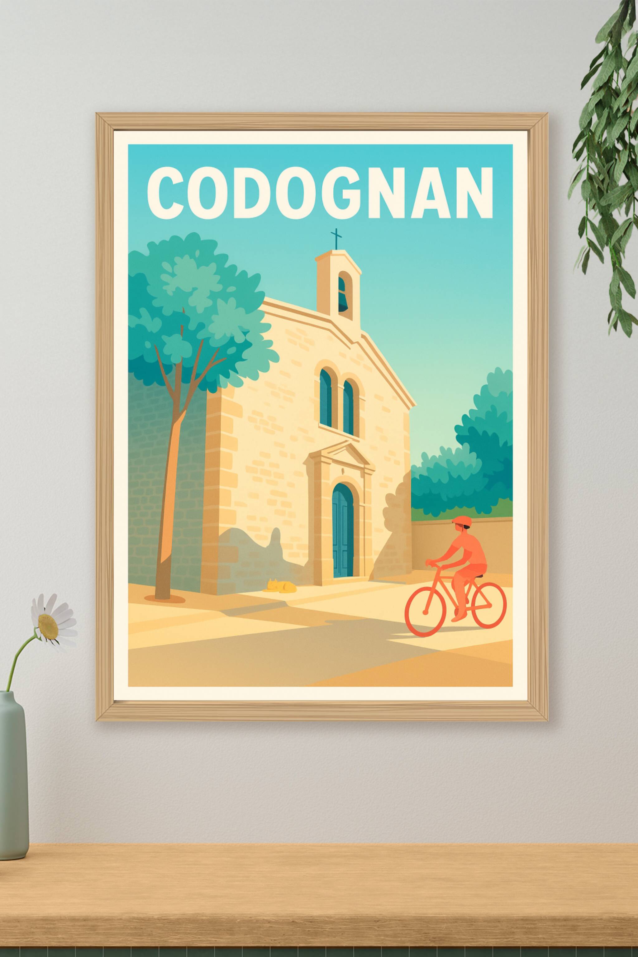 Affiche de Codognan - L'élégance paisible du Sud en poster