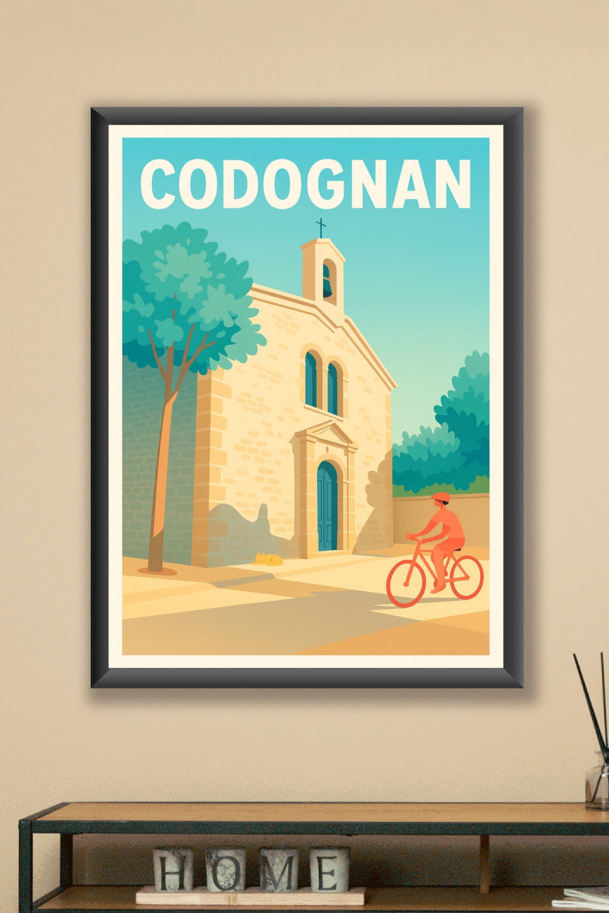 Affiche de Codognan - L'élégance paisible du Sud en poster