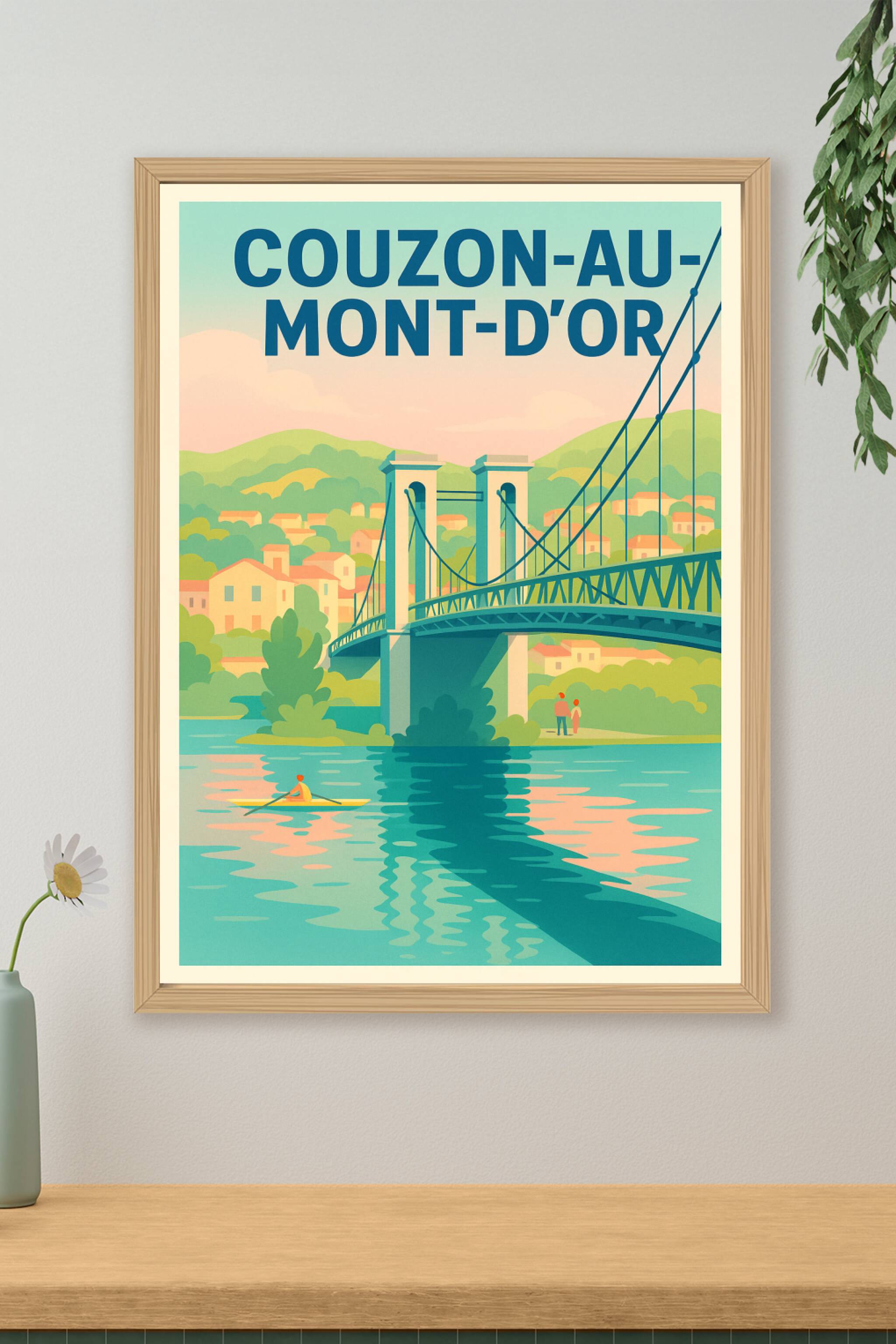 Affiche de Couzon-au-Mont-d'Or - Escapade paisible au bord de l'eau