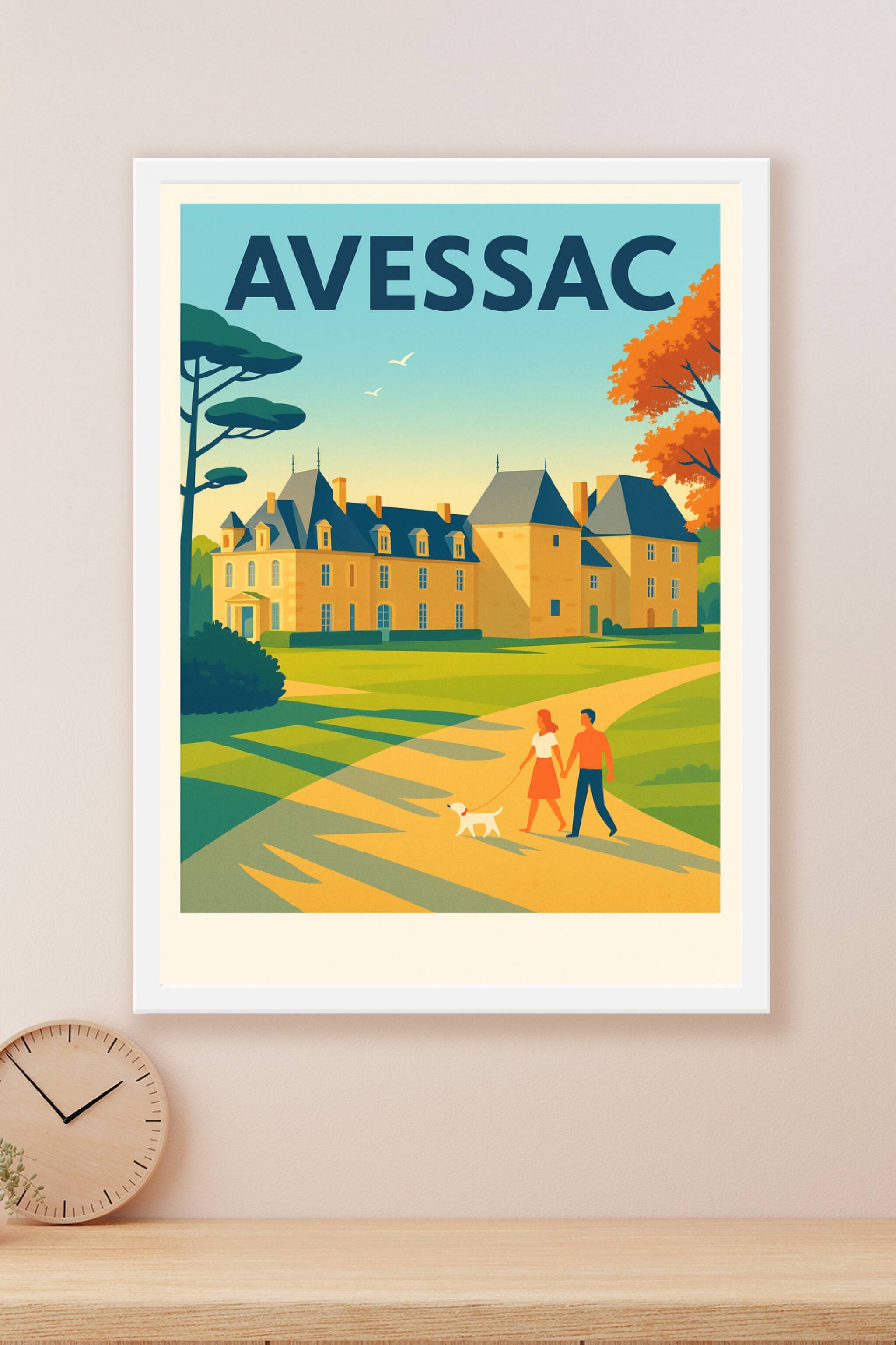 Affiche de Avessac - Charme et douceur au cœur du patrimoine