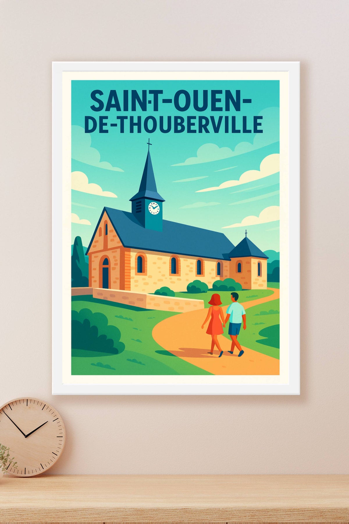 Affiche de Saint-Ouen-de-Thouberville - Charme et Sérénité au Coeur de la Normandie