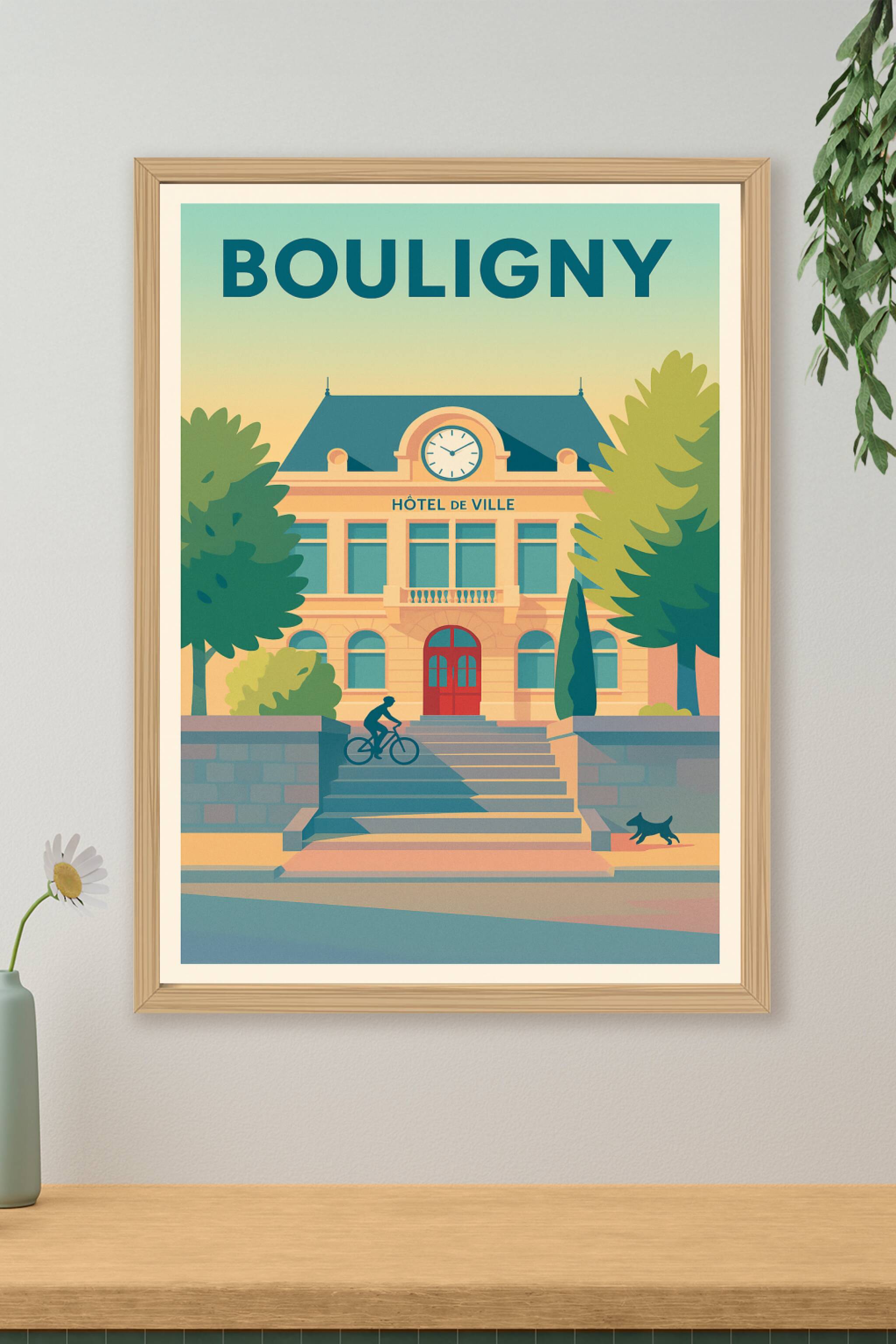 Affiche de Bouligny - Charme intemporel de l'Hôtel de Ville
