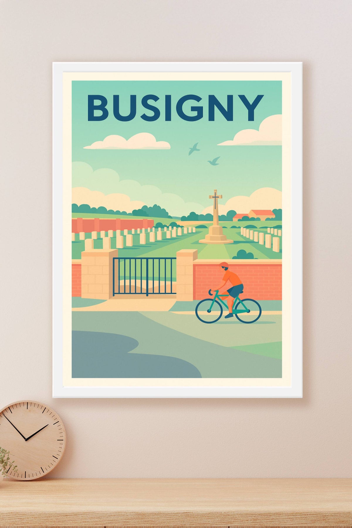 Affiche de Busigny - Un doux hommage entre nature et mémoire