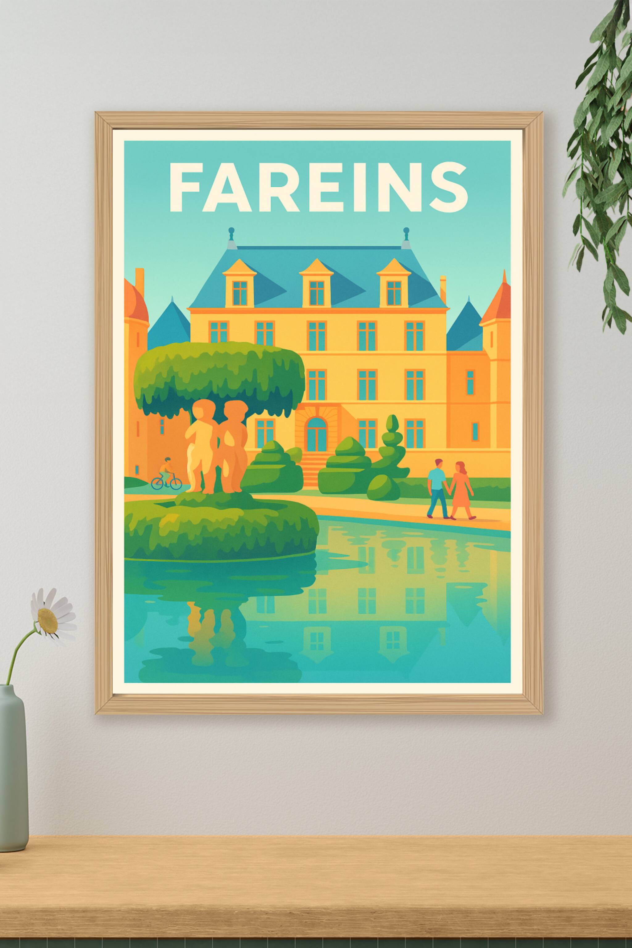 Affiche de Fareins - Élégance et sérénité au cœur du patrimoine
