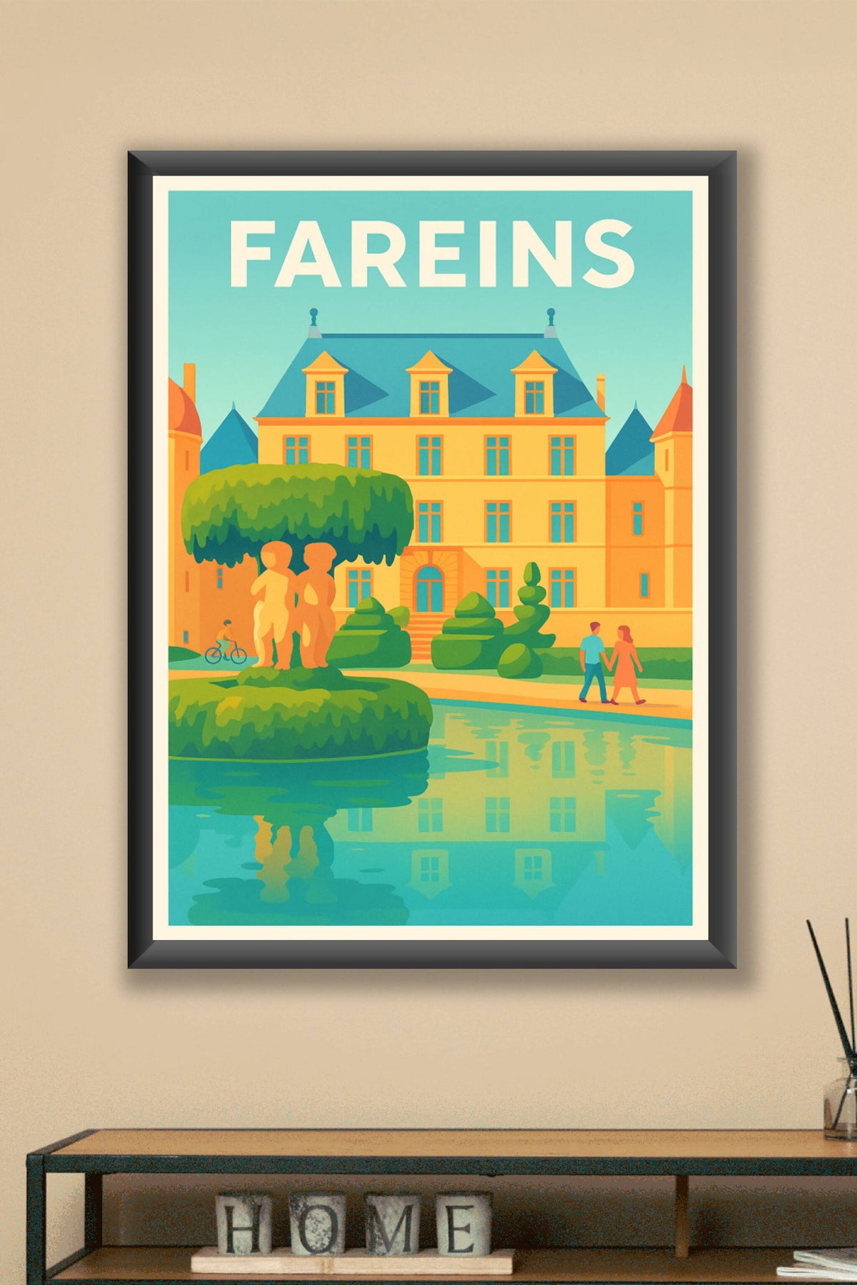 Affiche de Fareins - Élégance et sérénité au cœur du patrimoine