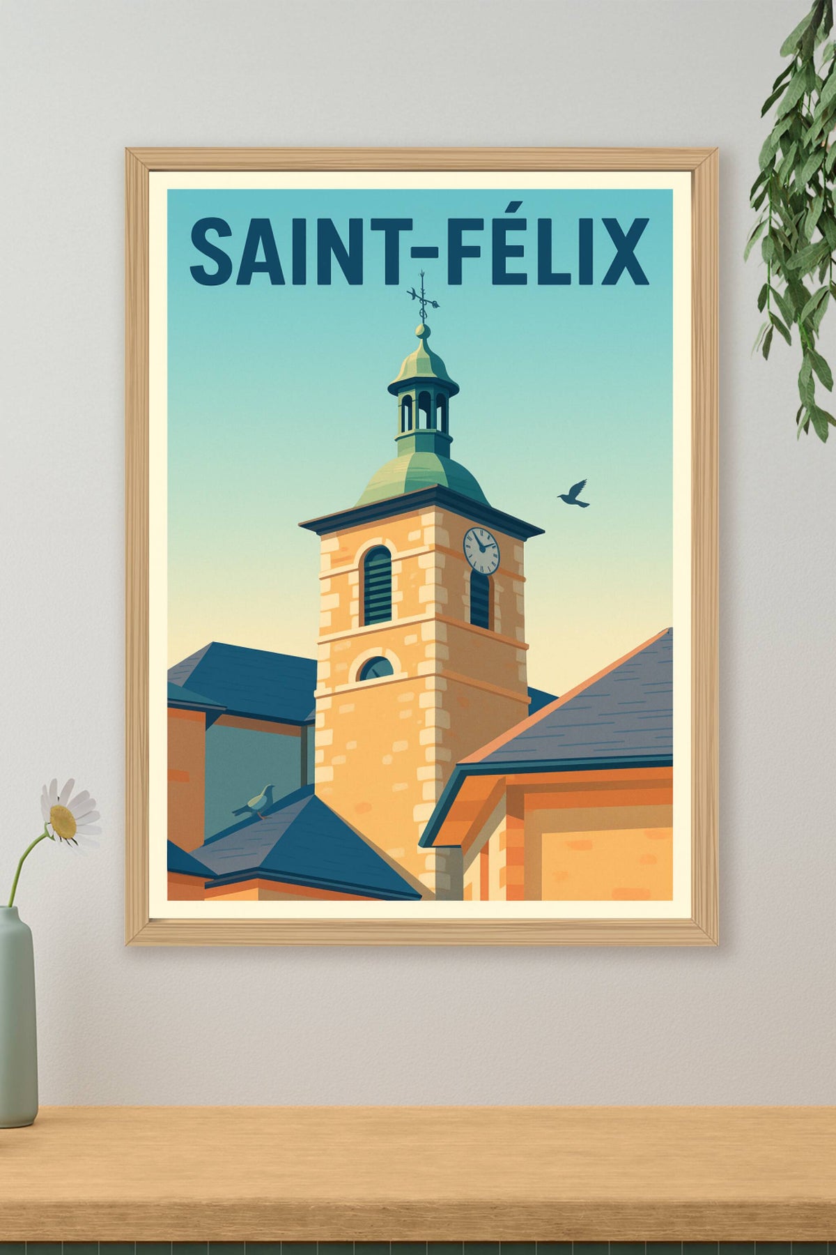 Affiche de Saint-Félix - Charme et Sérénité au Cœur du Village