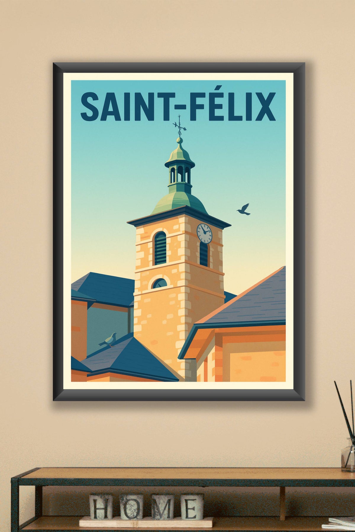 Affiche de Saint-Félix - Charme et Sérénité au Cœur du Village