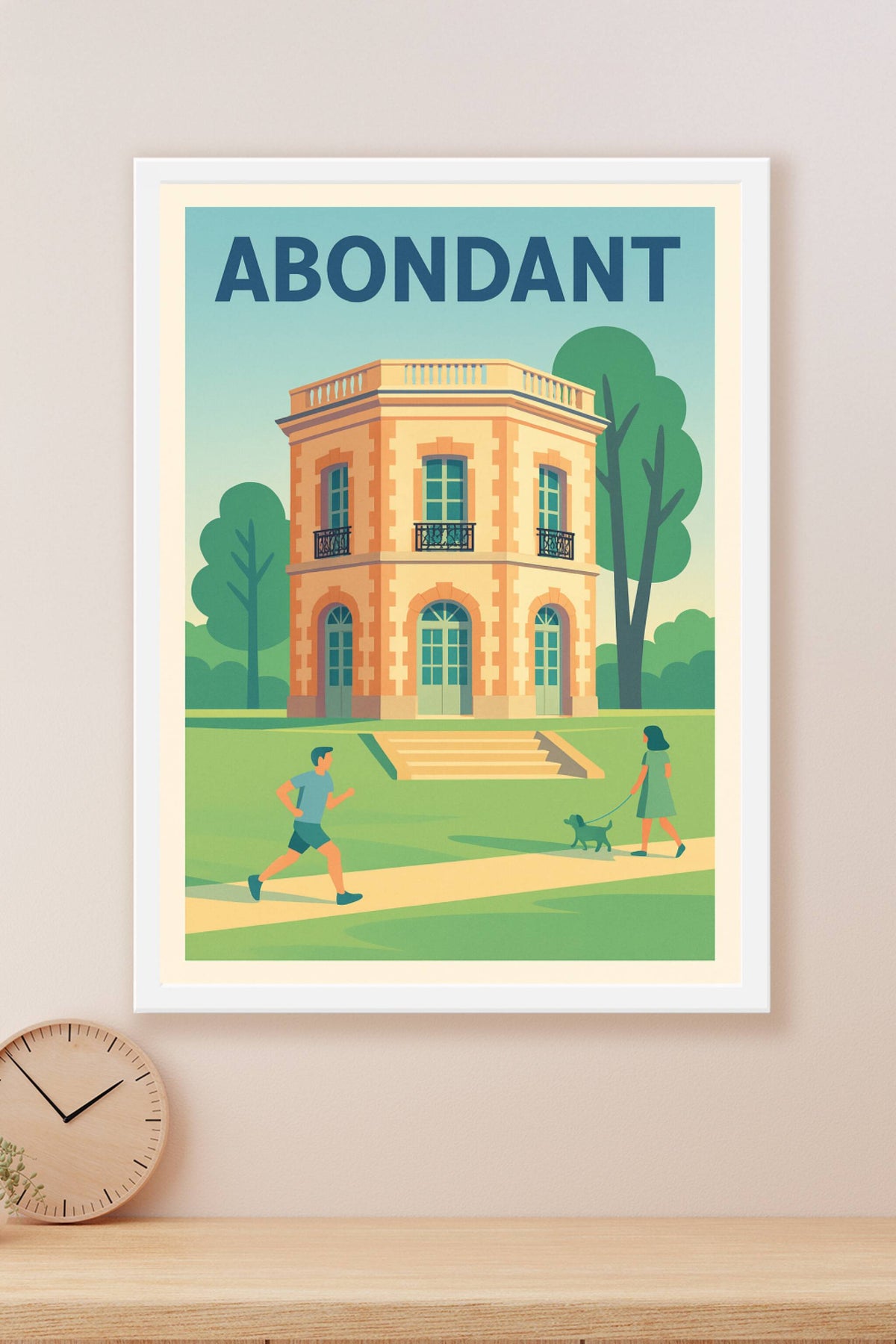 Affiche de Abondant - Un havre de paix au cœur de la nature
