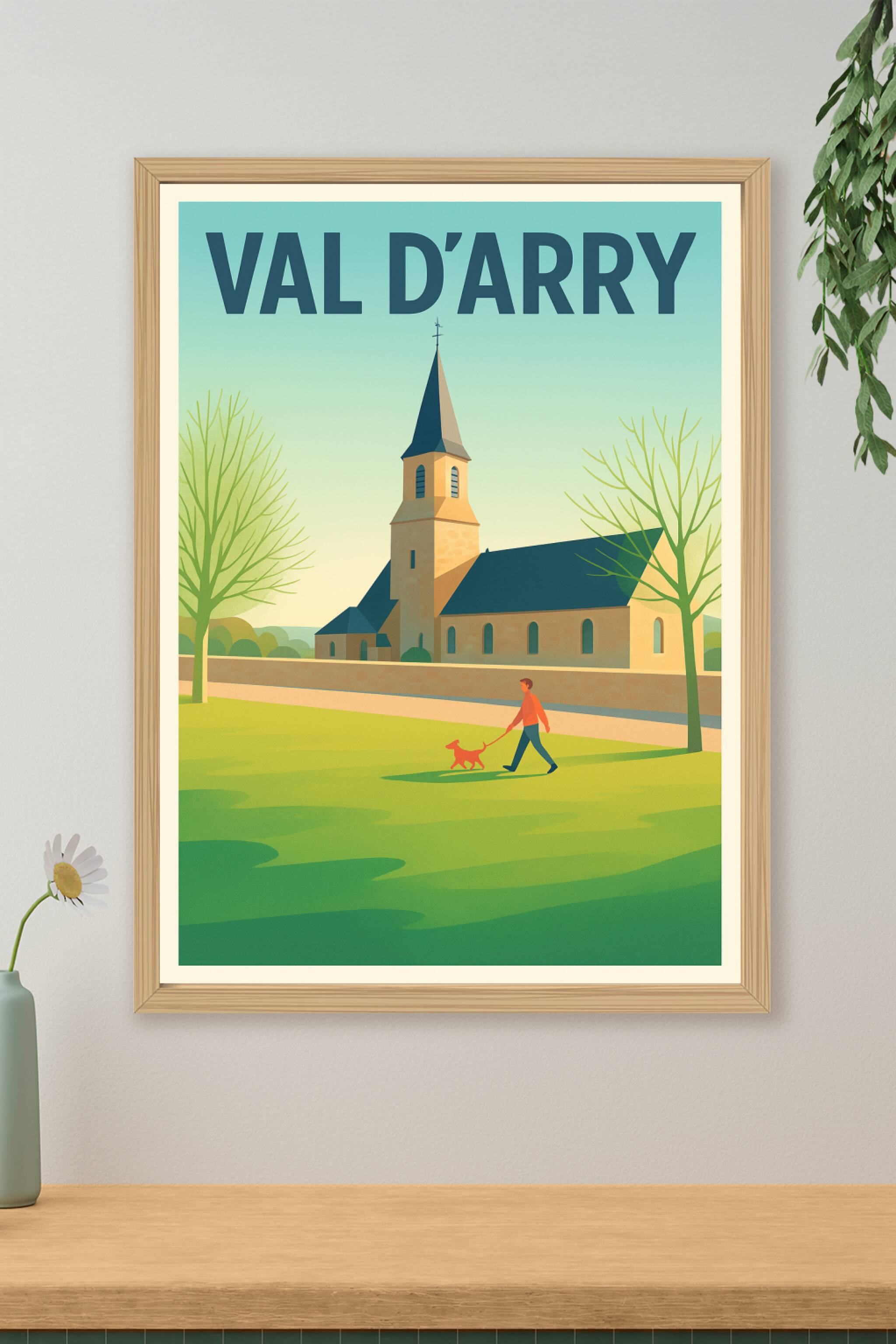 Affiche de Val d'Arry - Tranquillité et charme campagnard