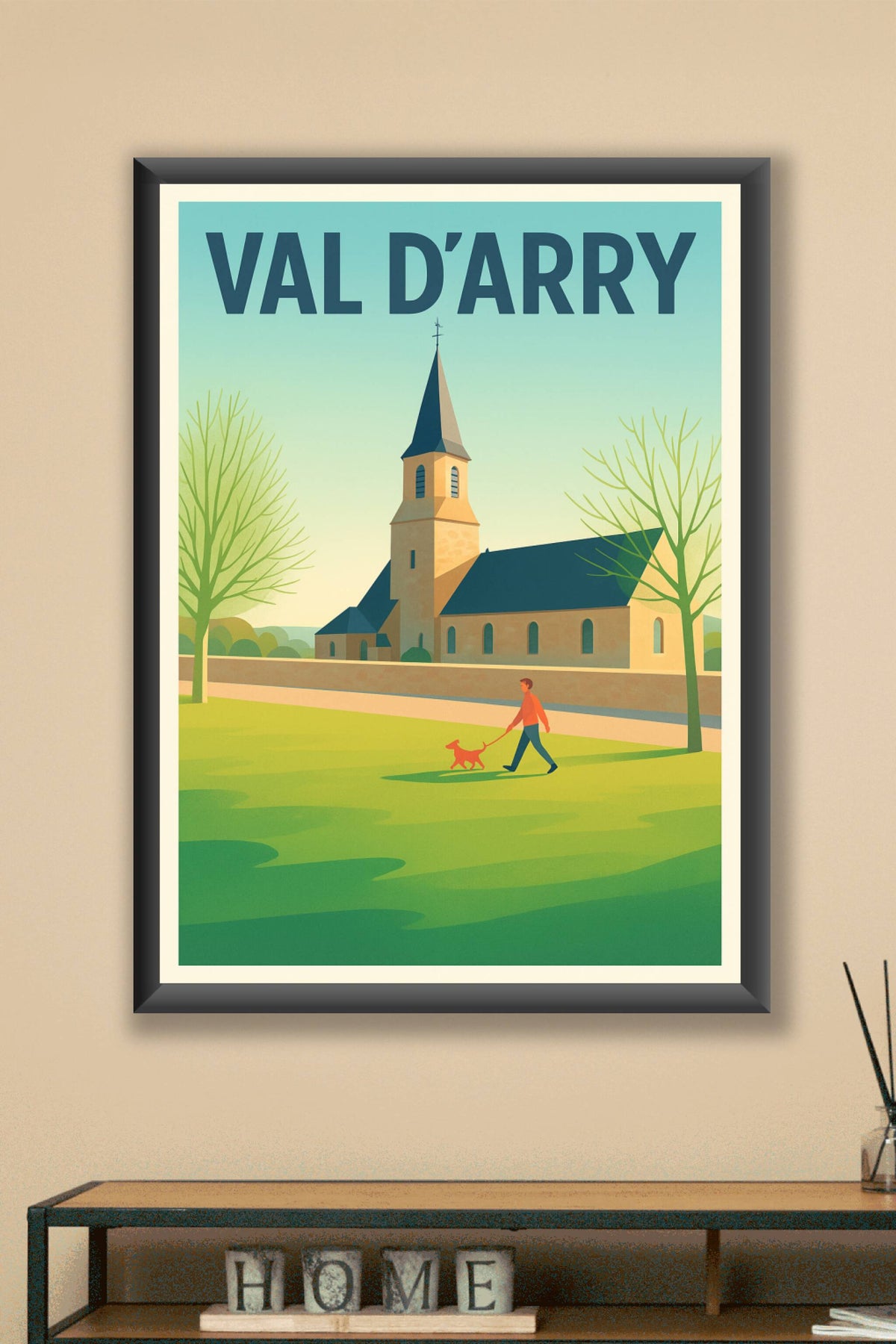 Affiche de Val d'Arry - Tranquillité et charme campagnard