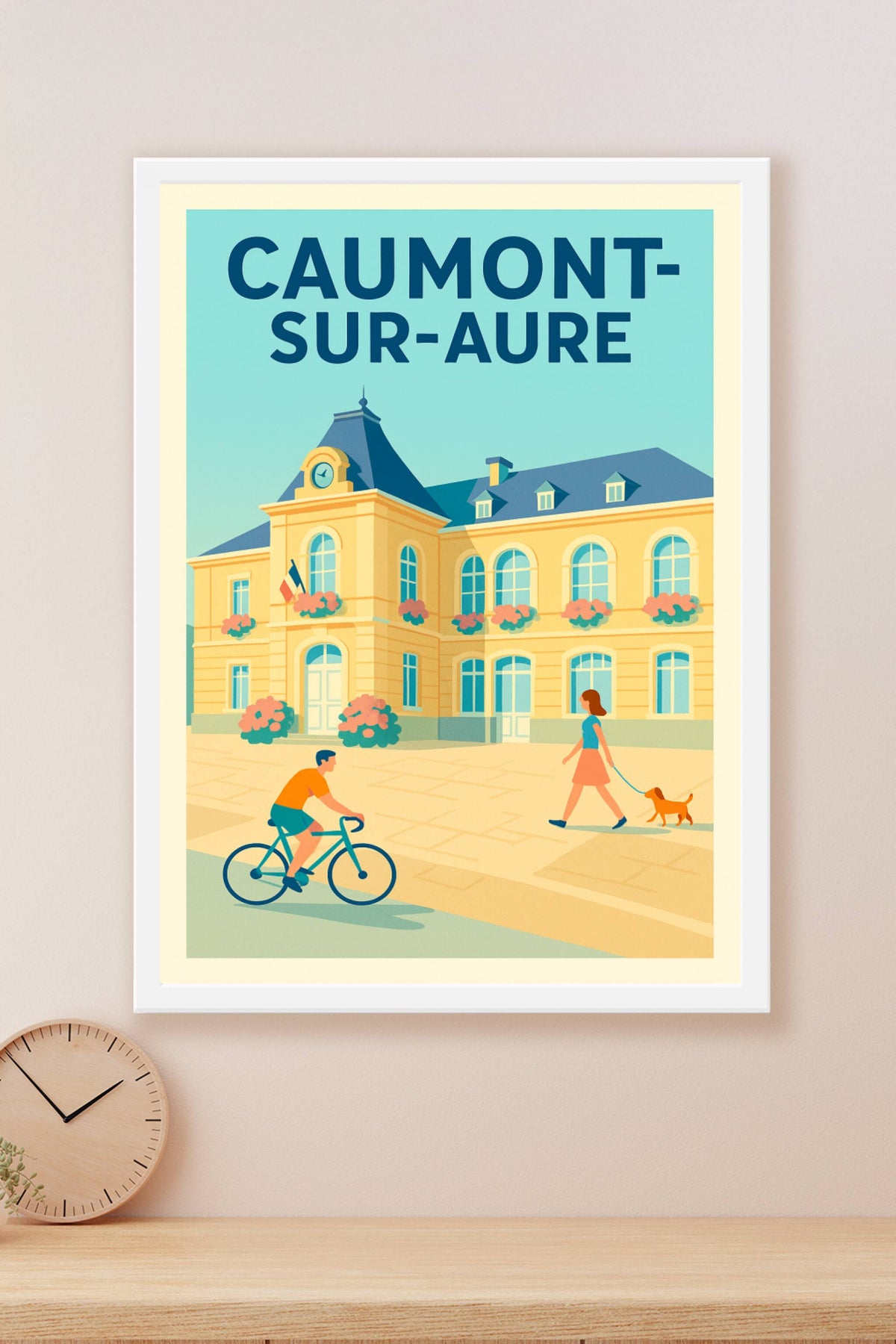Affiche de Caumont-sur-Aure - Charme et douceur de vie normande