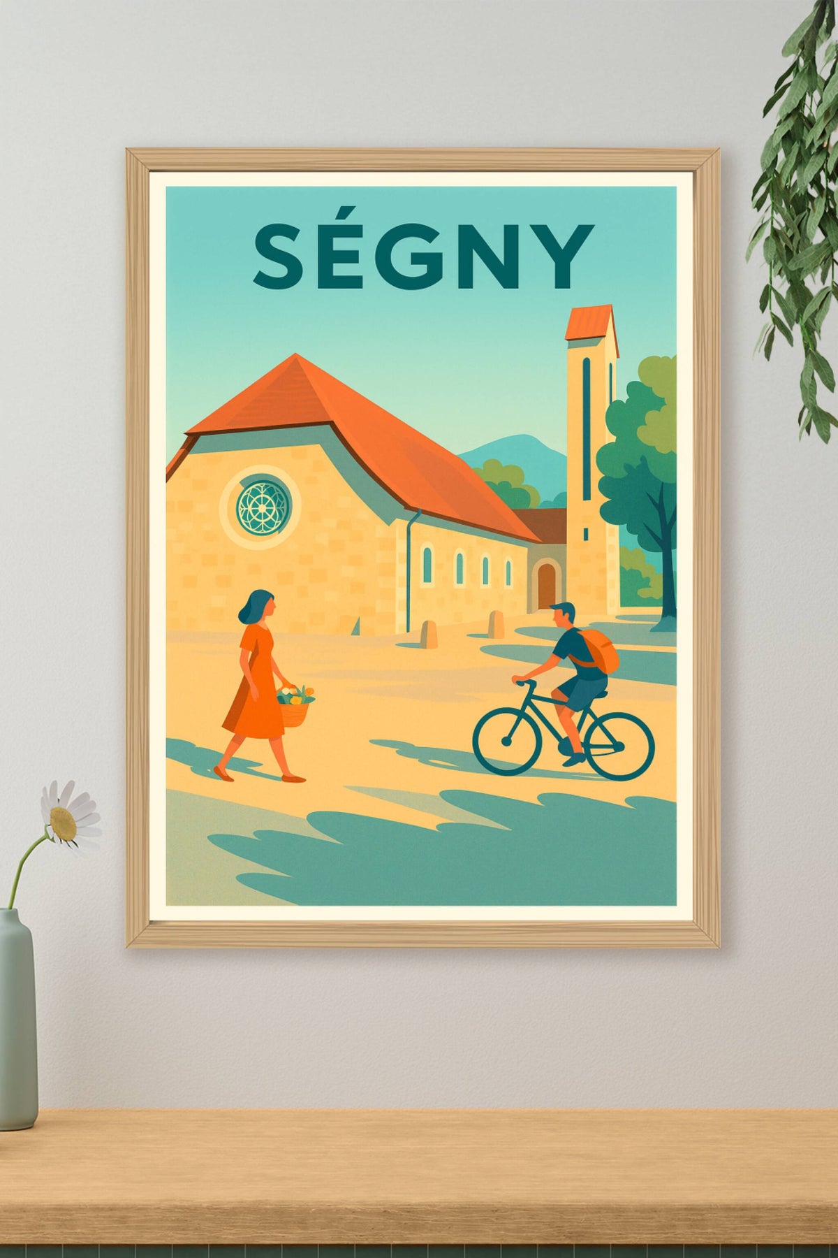 Affiche de Ségny - Charme et douceur de la vie locale