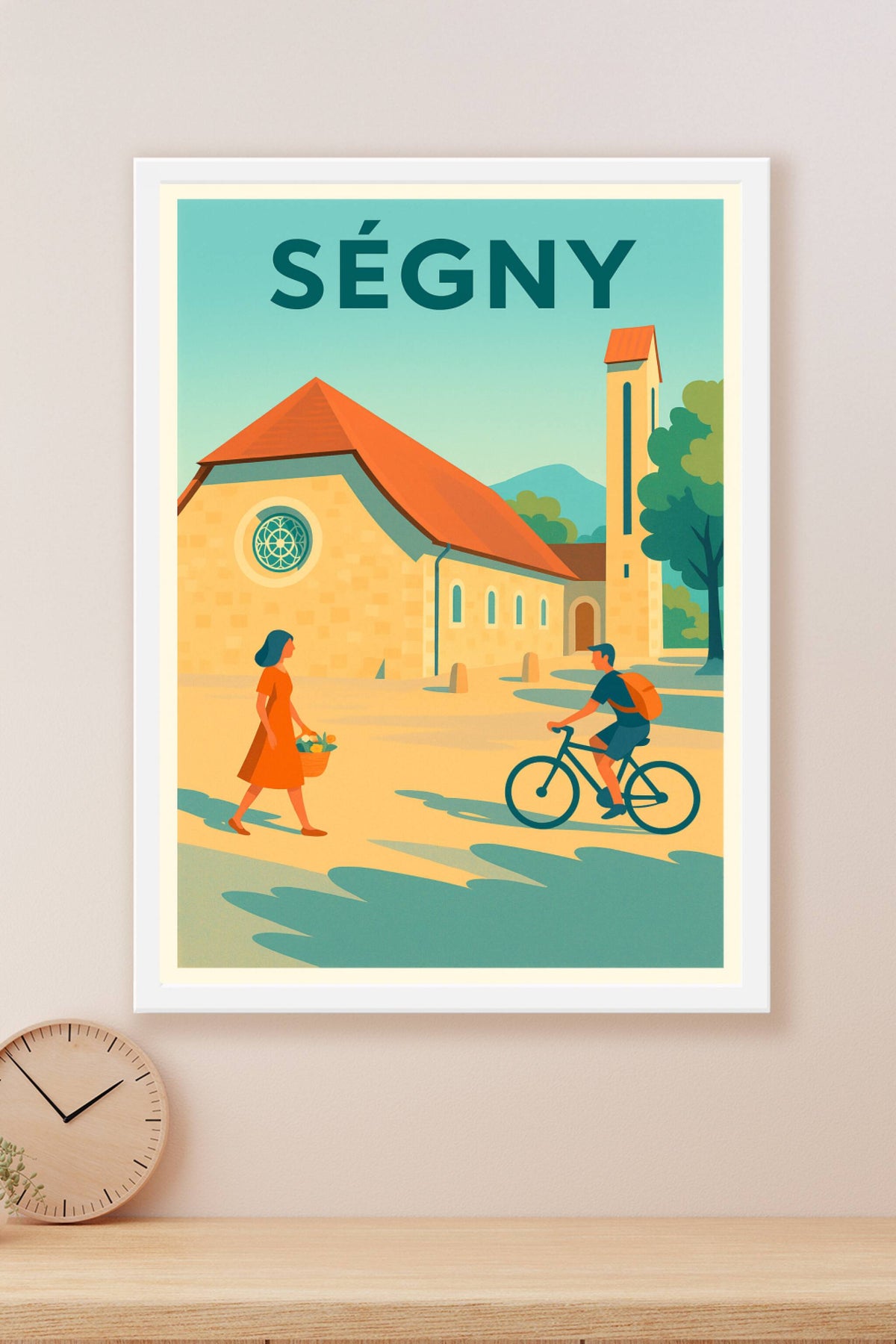 Affiche de Ségny - Charme et douceur de la vie locale