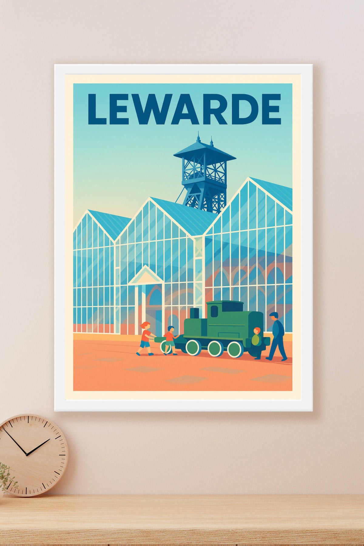 Affiche de Lewarde - L'histoire minière en couleur