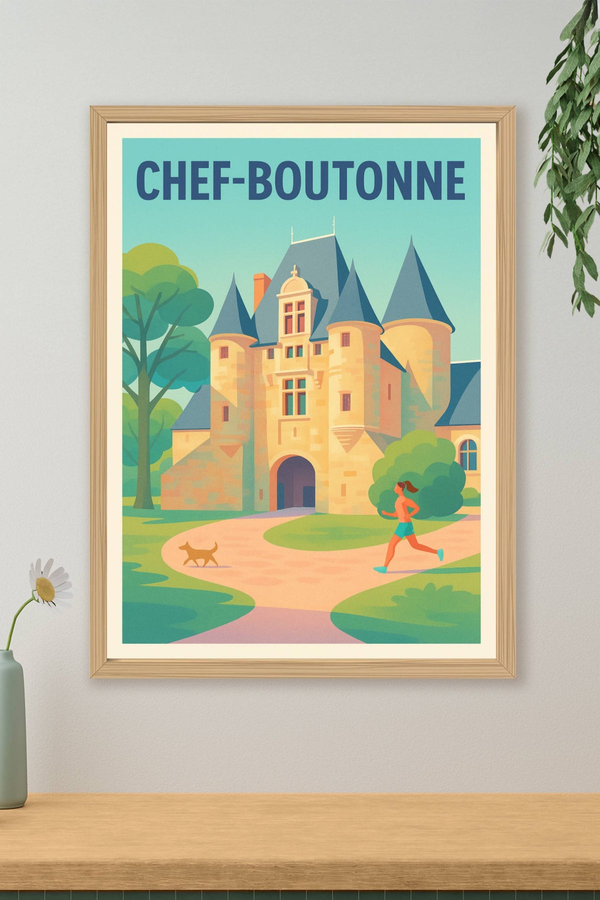 Affiche de Chef-Boutonne - Charme et sérénité au cœur du patrimoine