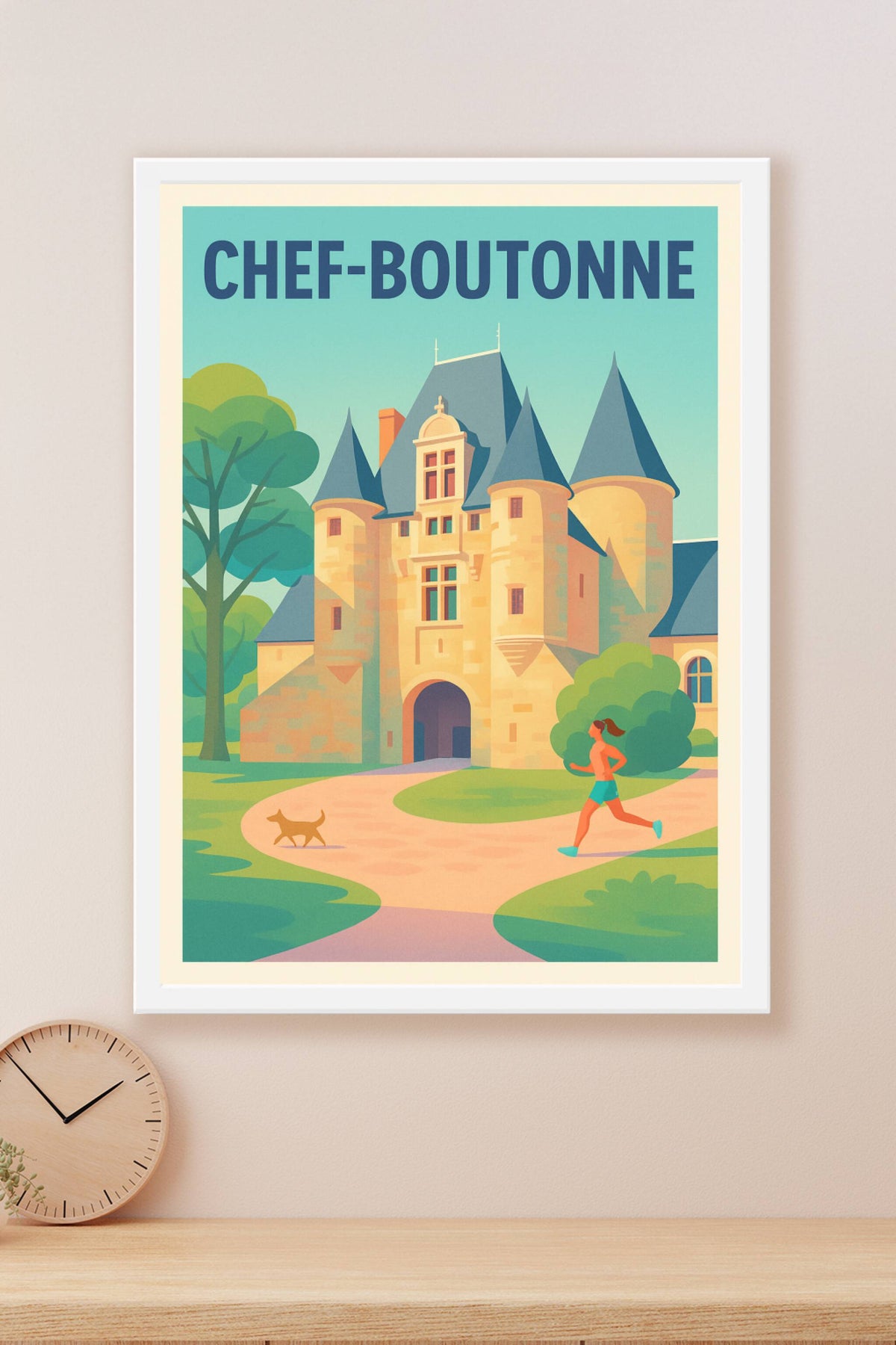 Affiche de Chef-Boutonne - Charme et sérénité au cœur du patrimoine