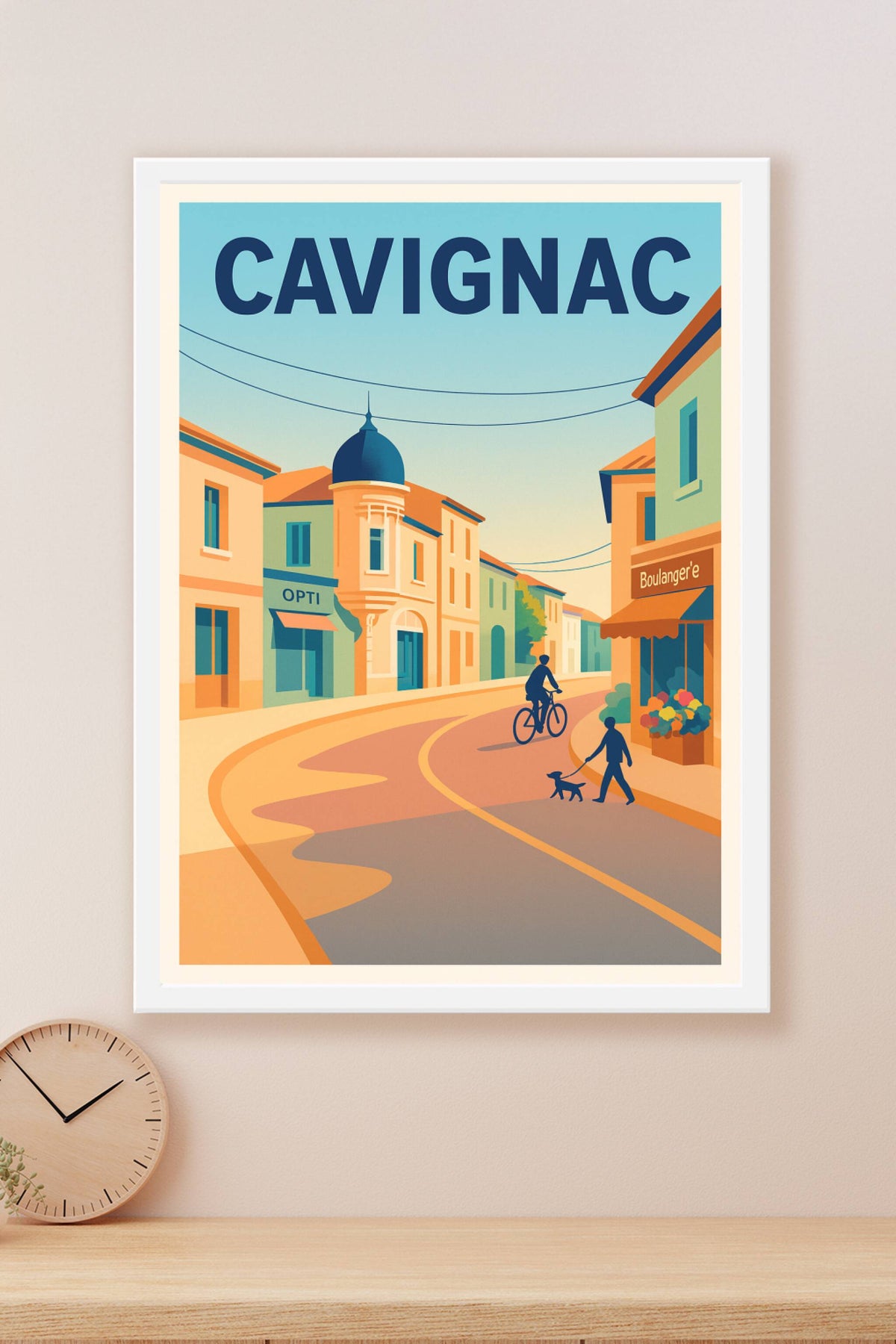 Affiche de Cavignac - Douceur de vie au cœur du village