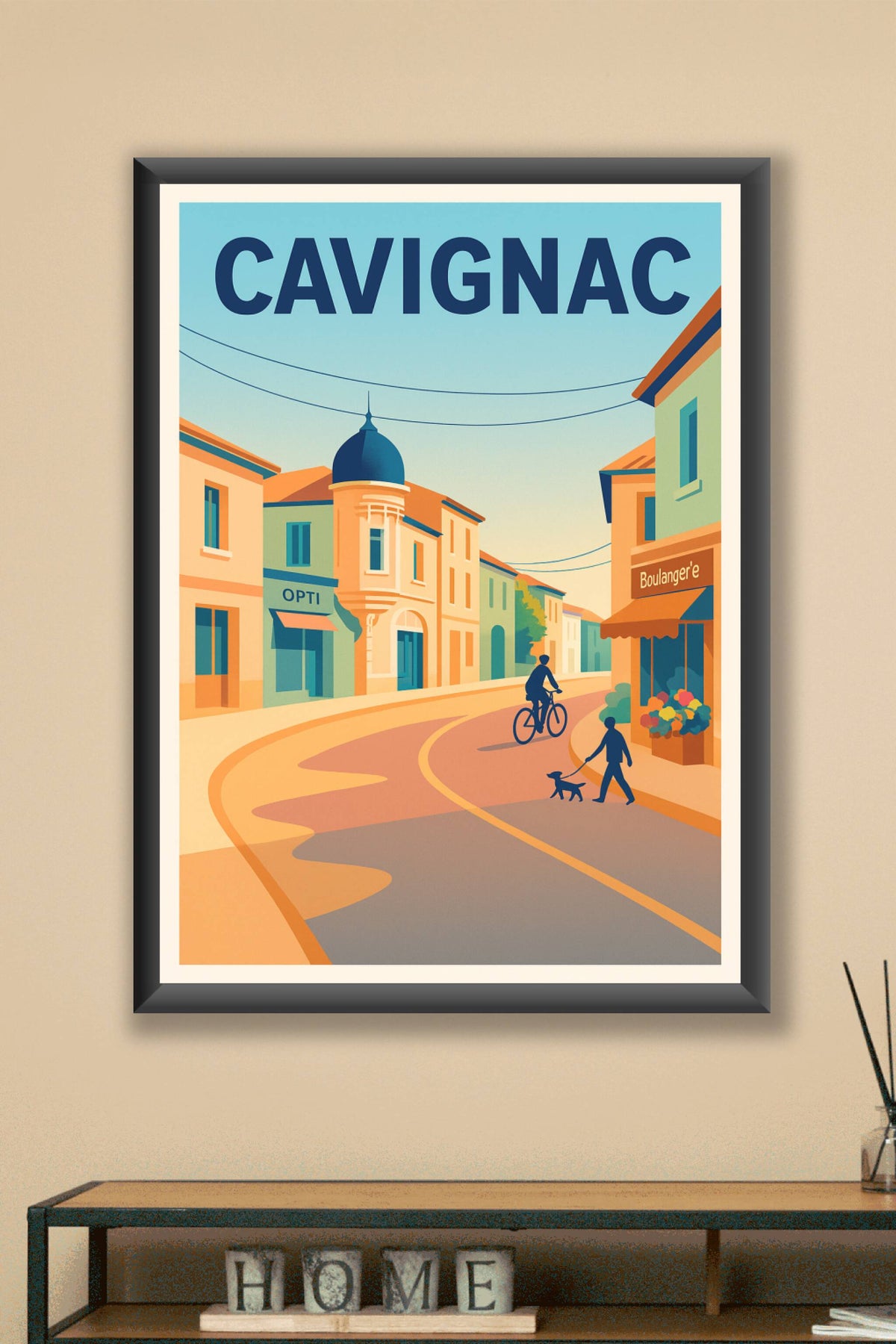 Affiche de Cavignac - Douceur de vie au cœur du village