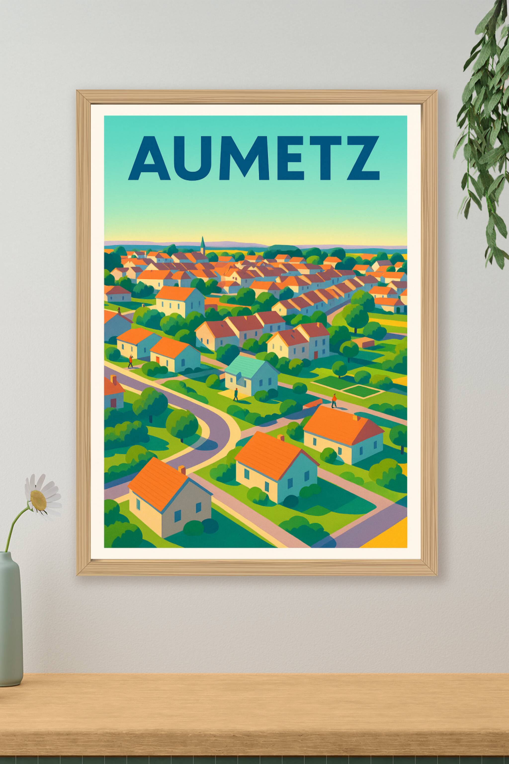 Affiche de Aumetz - Charme et sérénité d'une ville pittoresque