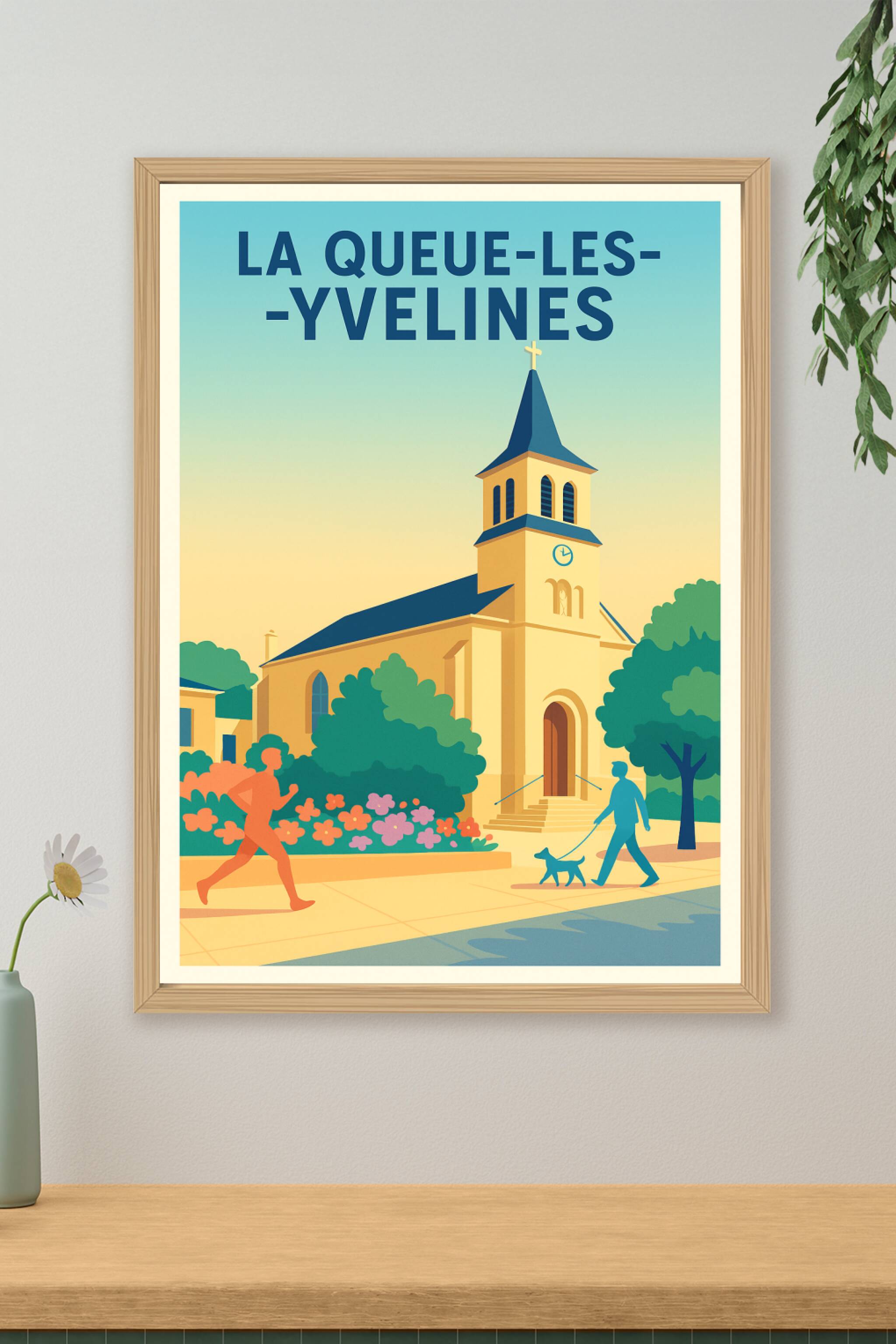 Affiche de La Queue-les-Yvelines - Charme paisible au cœur de la nature