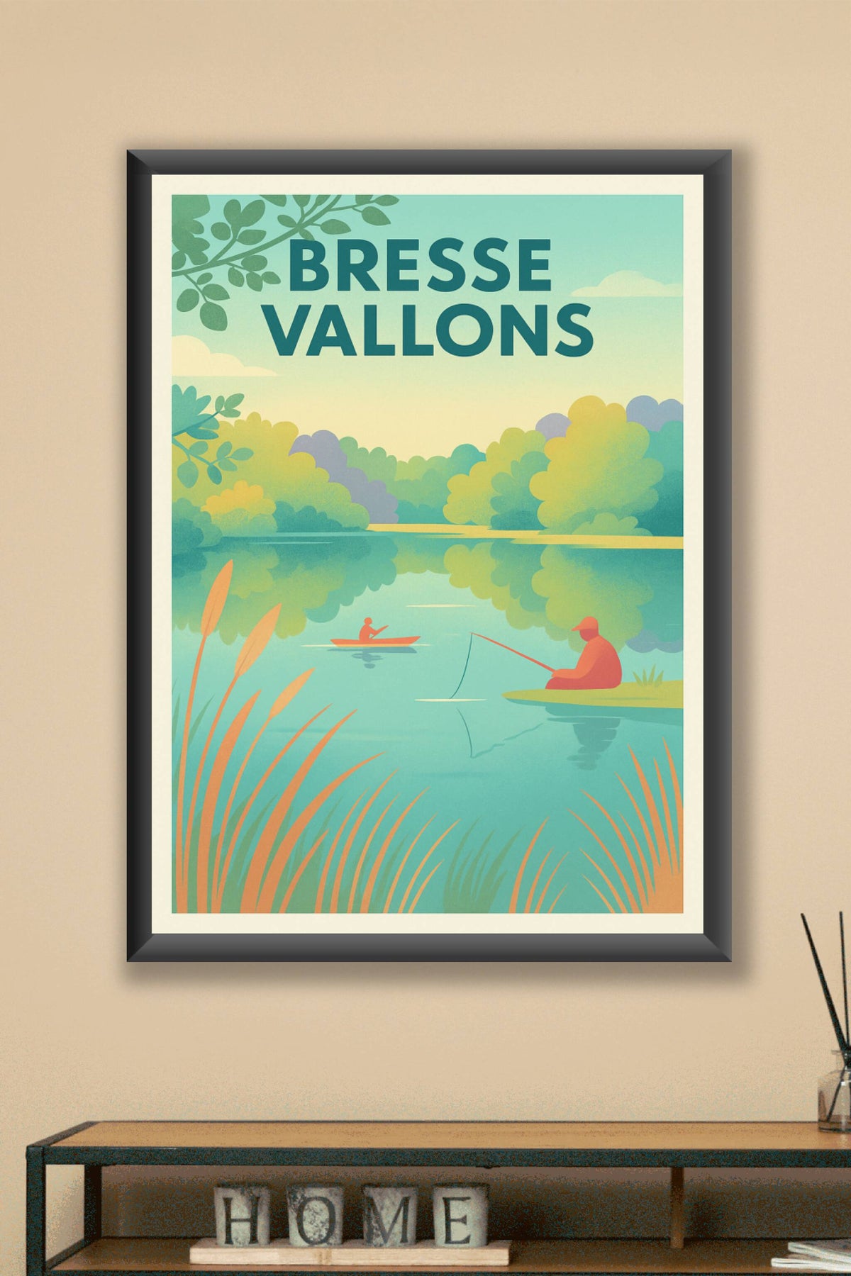 Affiche de Bresse Vallons - Sérénité au fil de l'eau