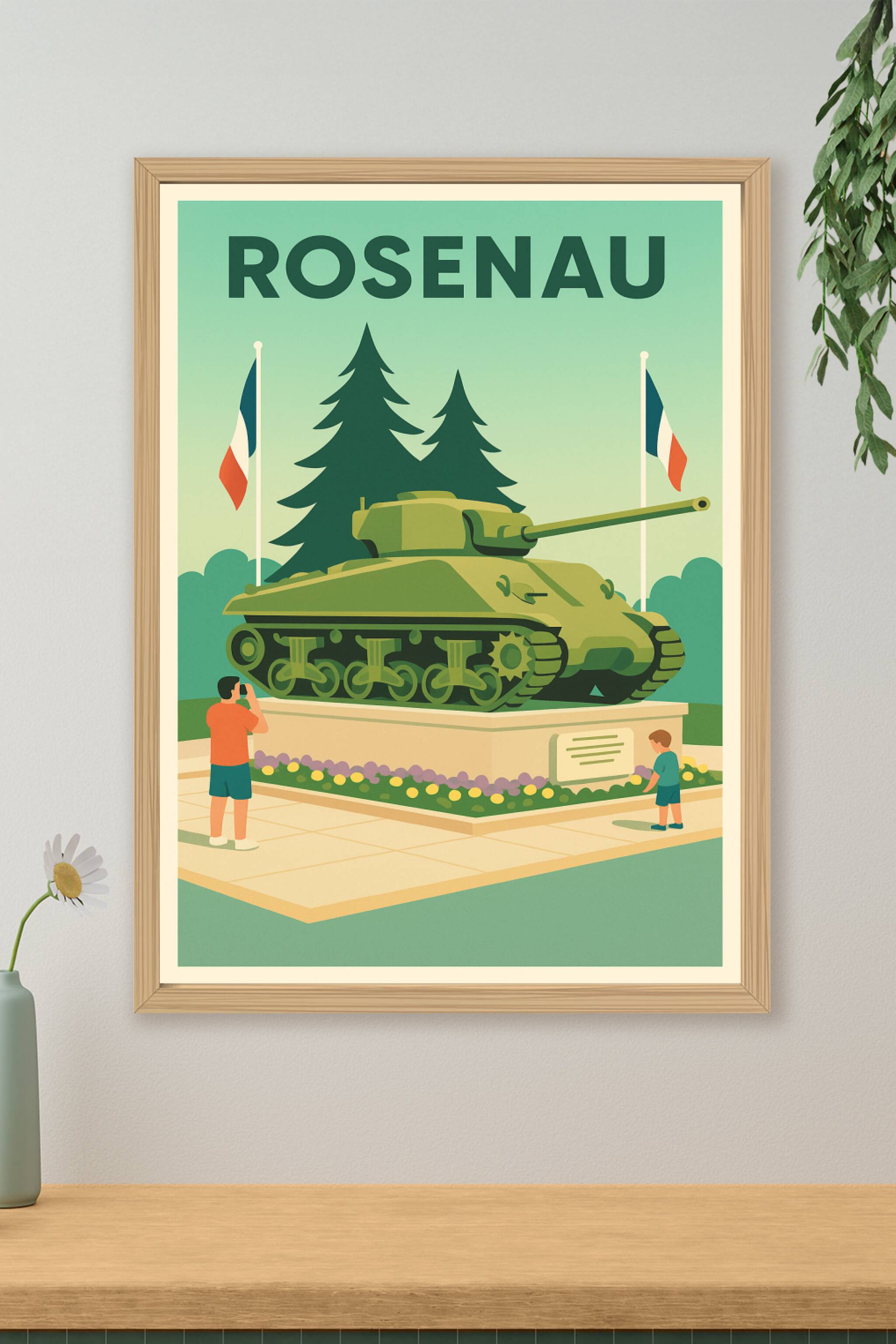 Affiche de Rosenau - Hommage historique et mémoire vivante