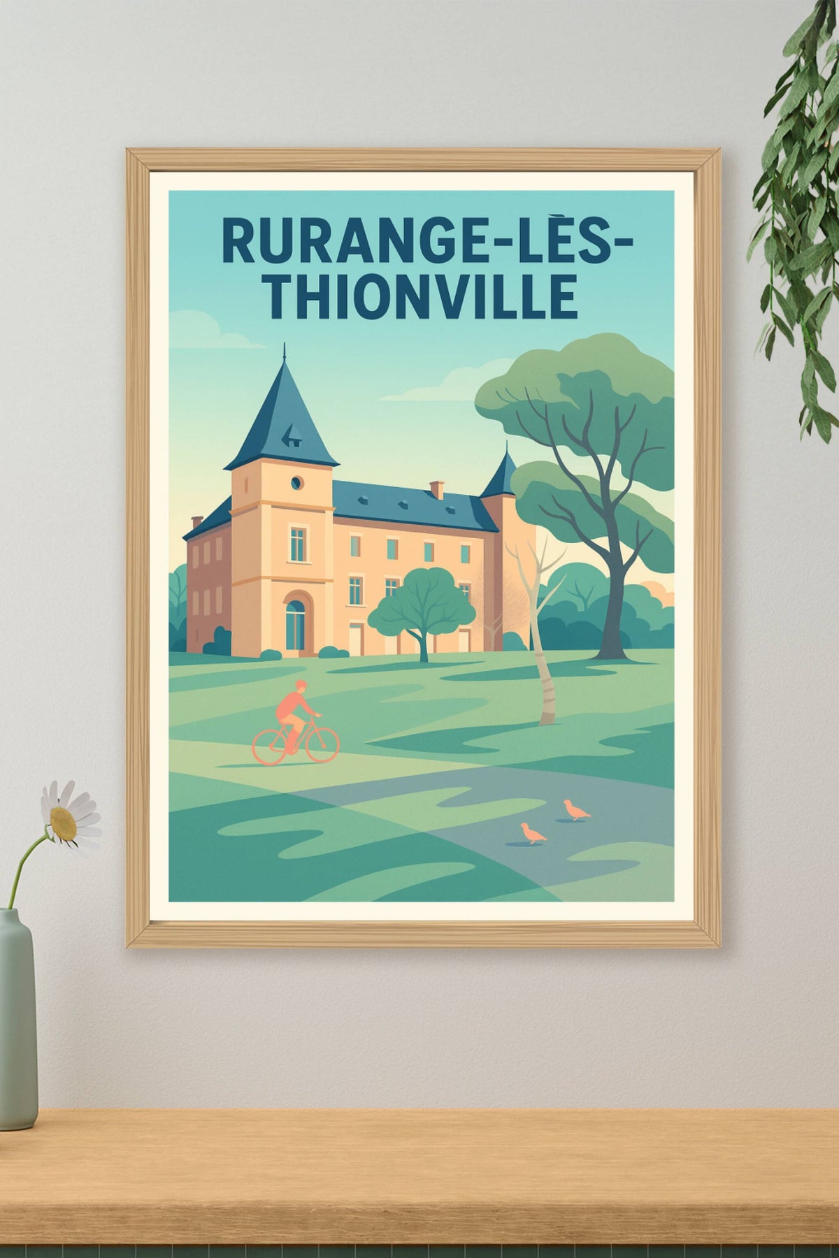 Affiche de Rurange-lès-Thionville - Sérénité et nature au cœur de la Lorraine