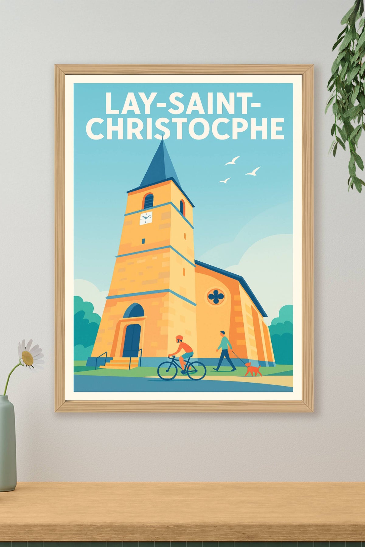 Affiche de Lay-Saint-Christophe - Charme et sérénité au cœur du village