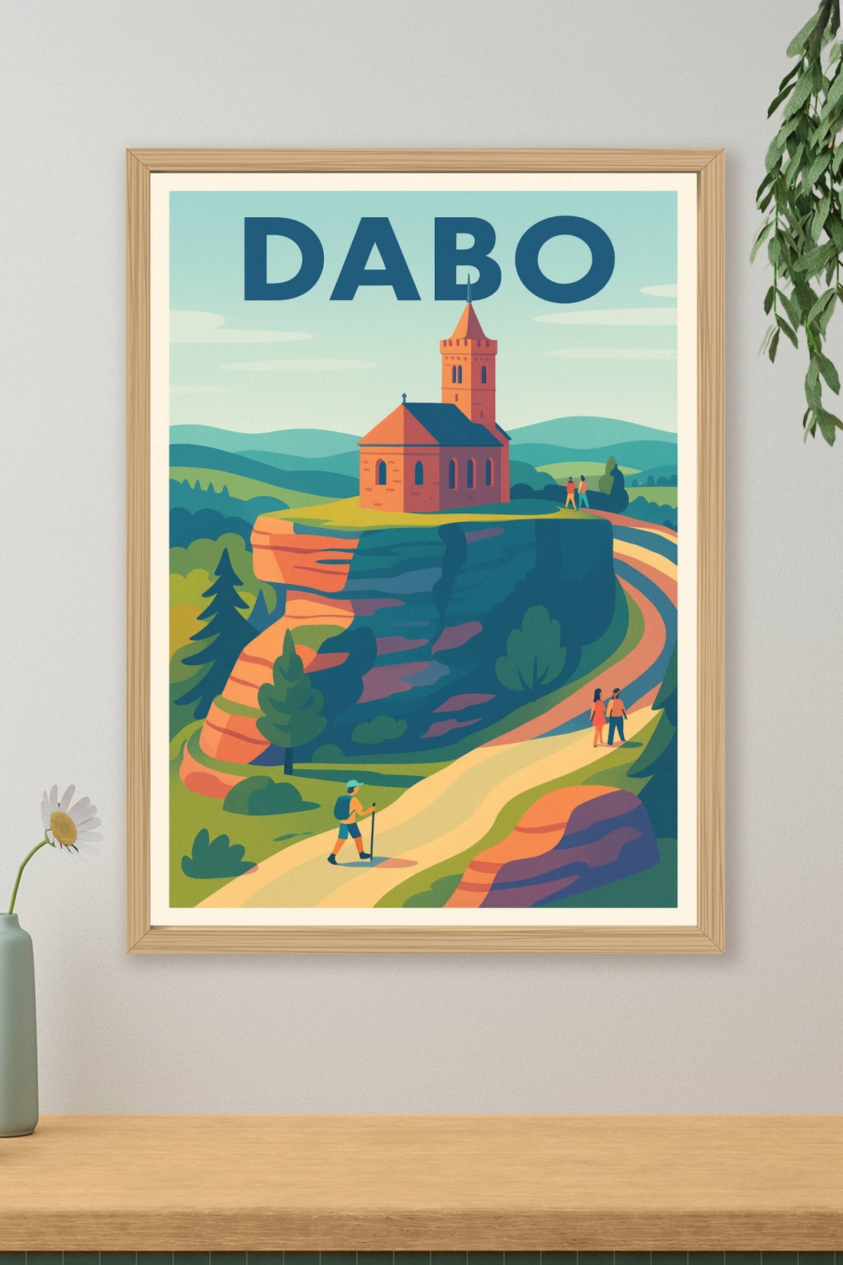 Affiche de Dabo - L'évasion au sommet de la roche