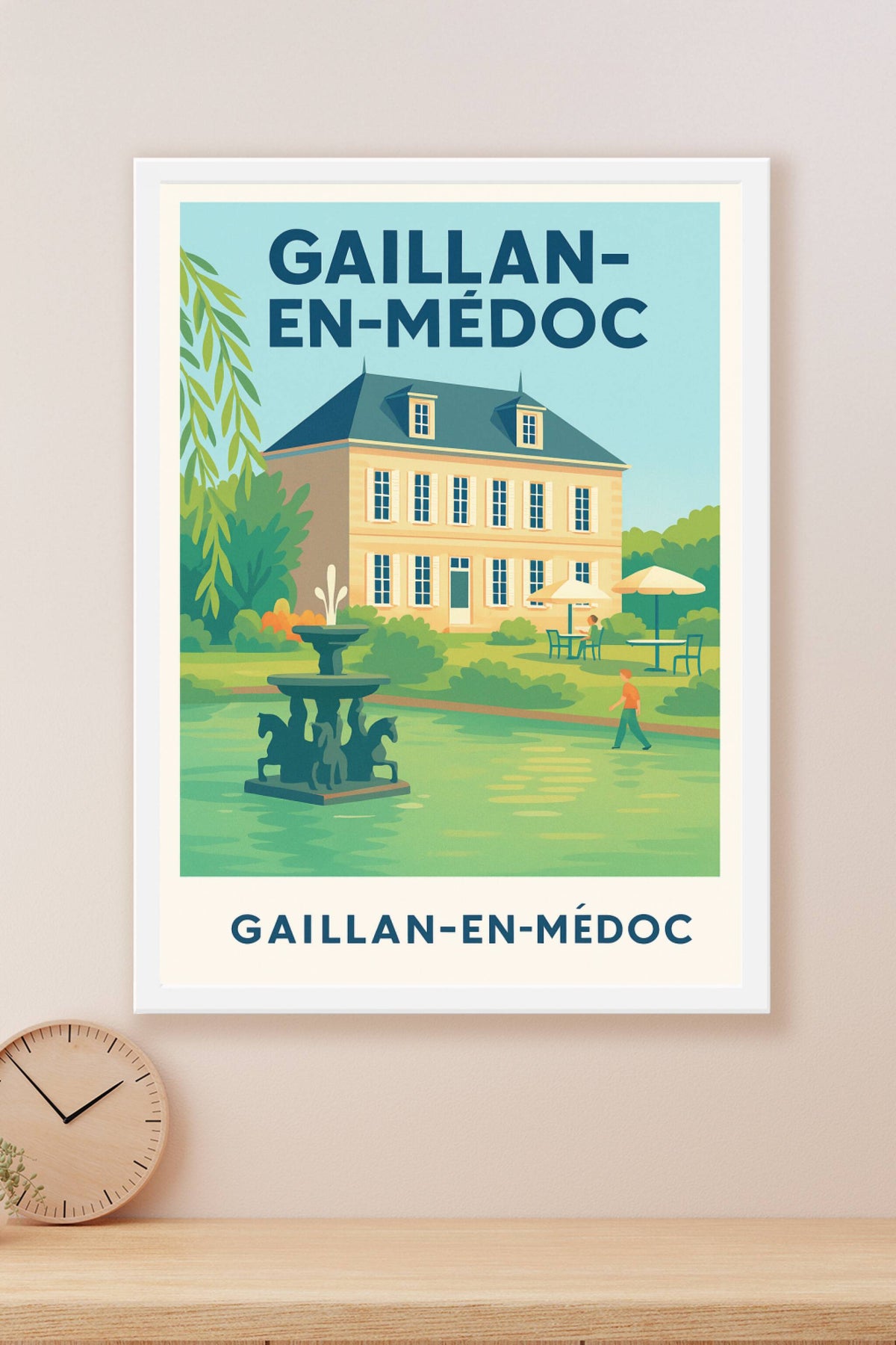 Affiche de Gaillan-en-Médoc - Charme et sérénité au cœur du Médoc