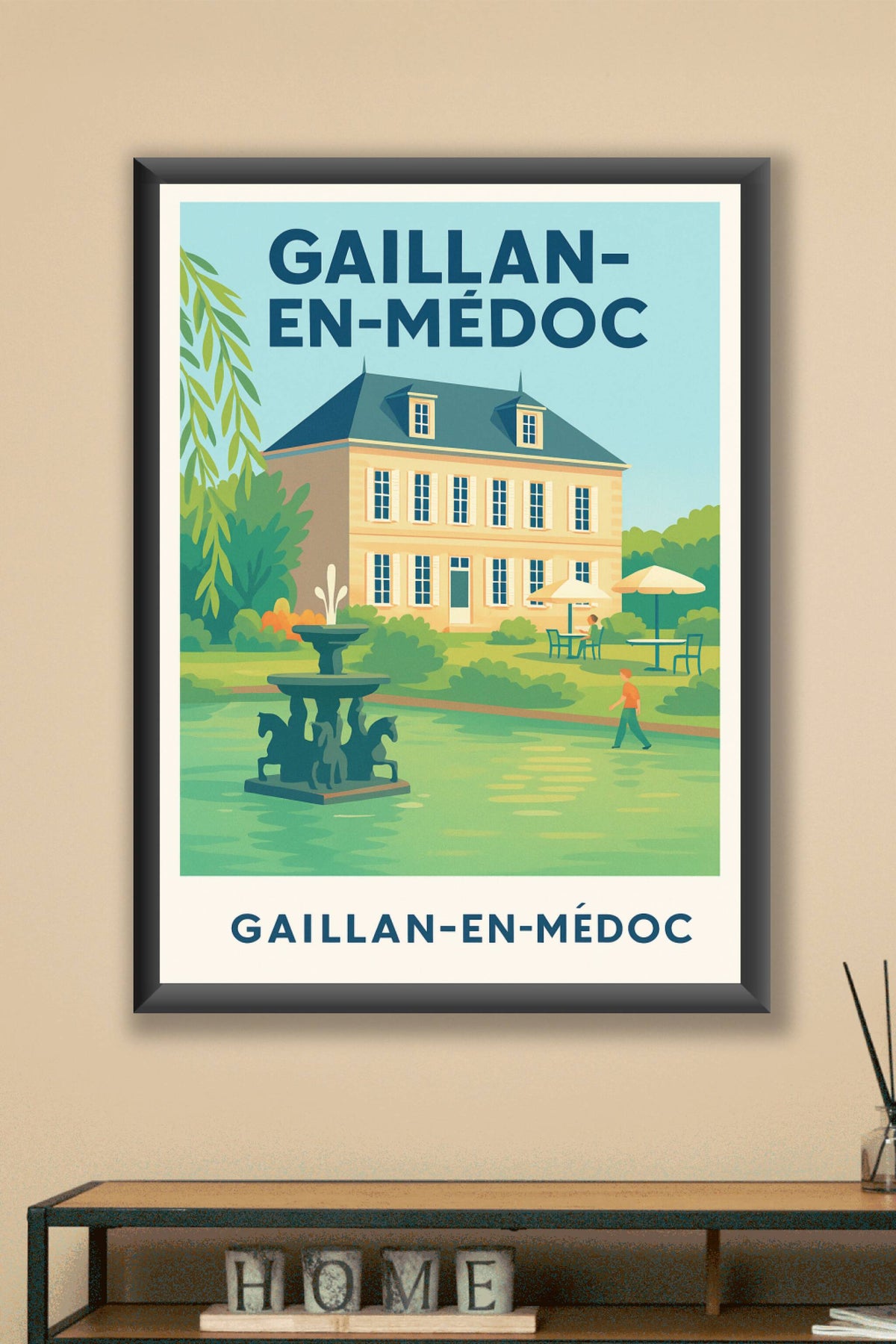 Affiche de Gaillan-en-Médoc - Charme et sérénité au cœur du Médoc