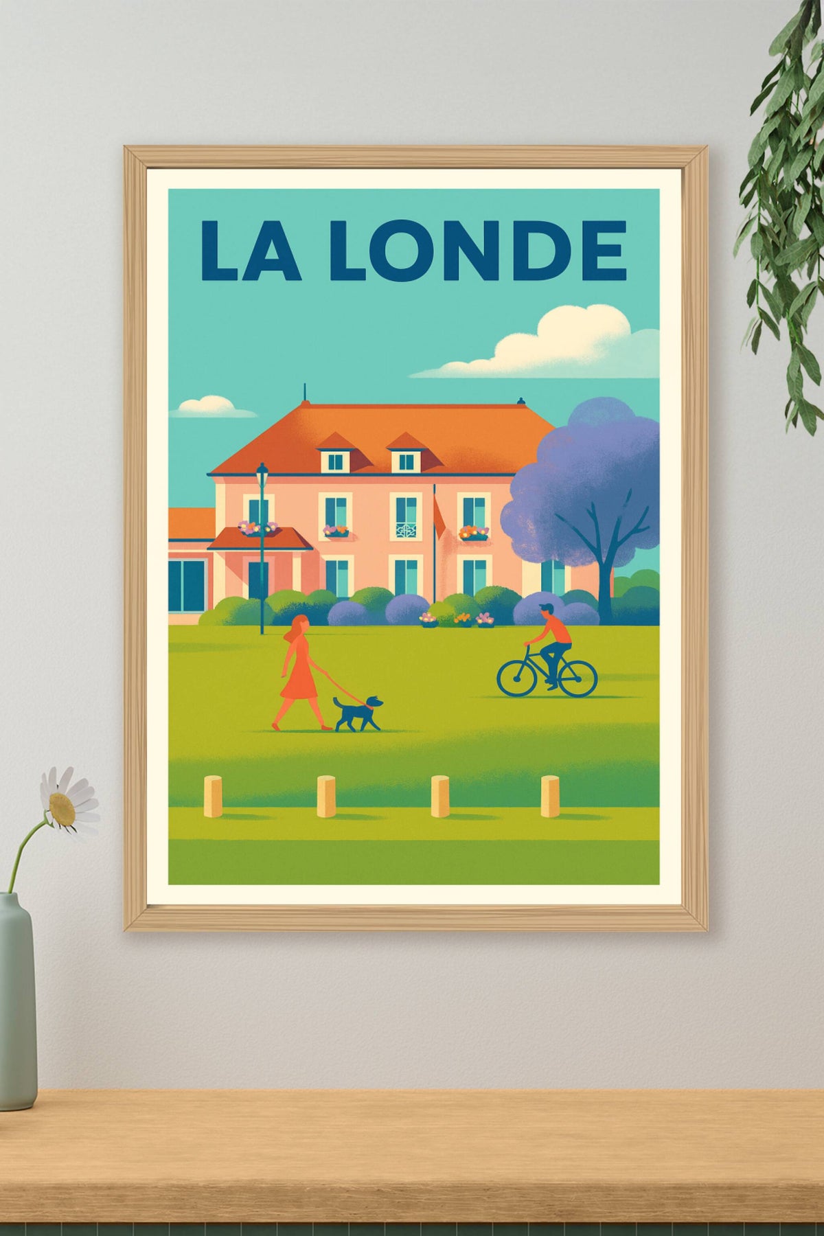 Affiche de La Londe - Charme et sérénité au cœur de la nature