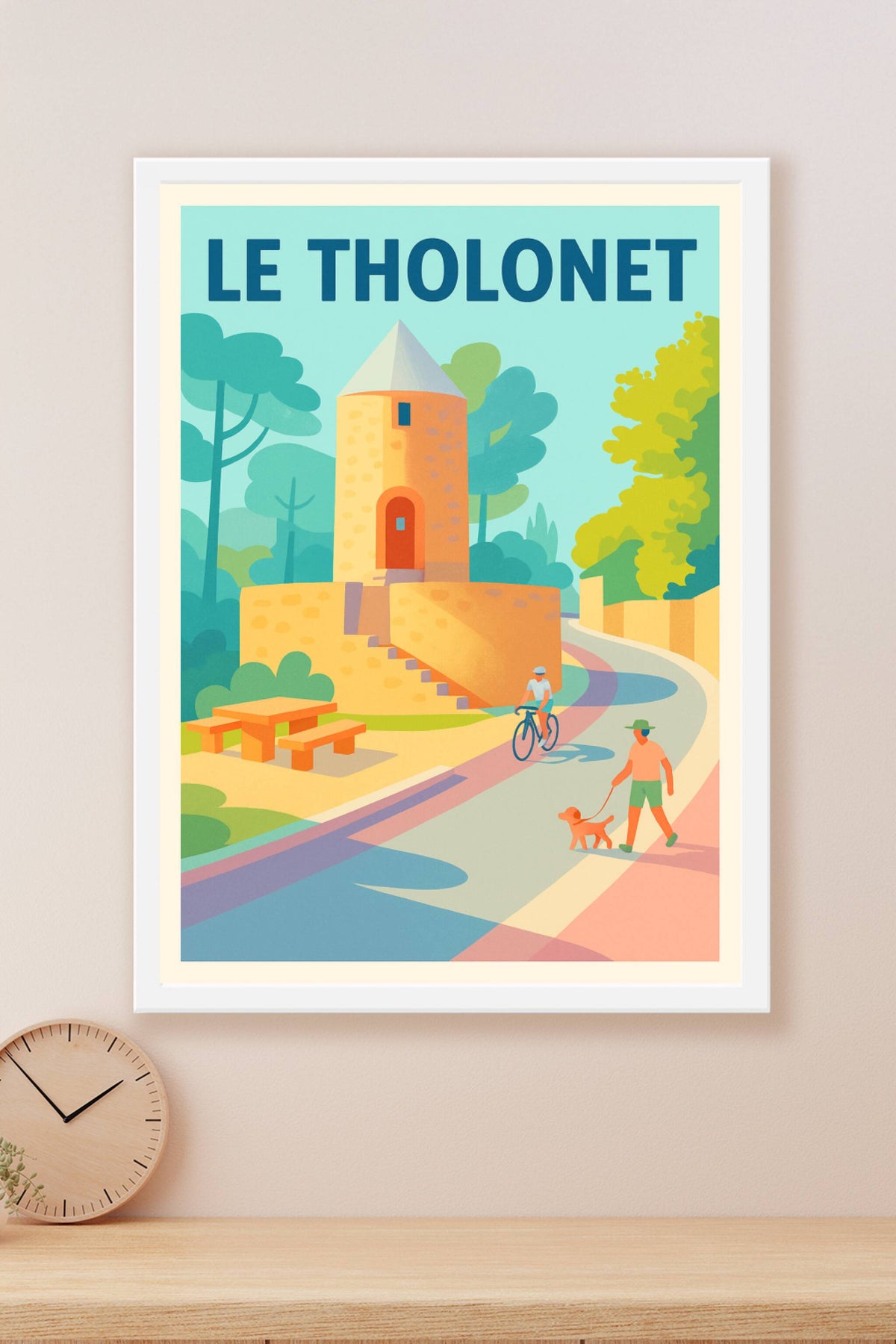 Affiche de Le Tholonet - Un havre de paix provençal à découvrir