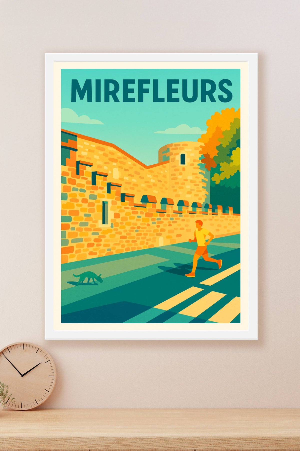 Affiche de Mirefleurs - Entre histoire et nature en mouvement