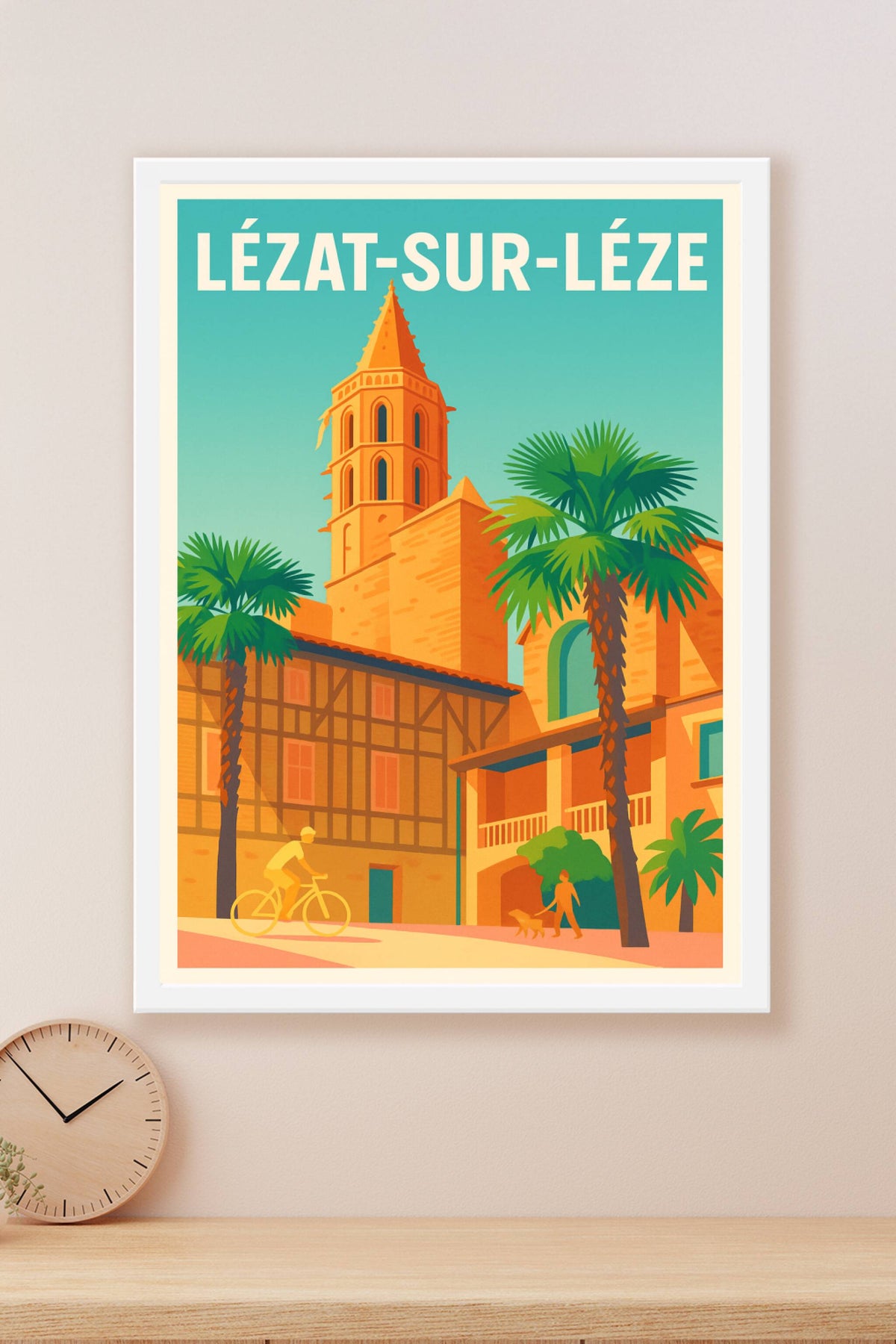 Affiche de Lézat-sur-Lèze - Charme Provençal et Douceur de Vivre