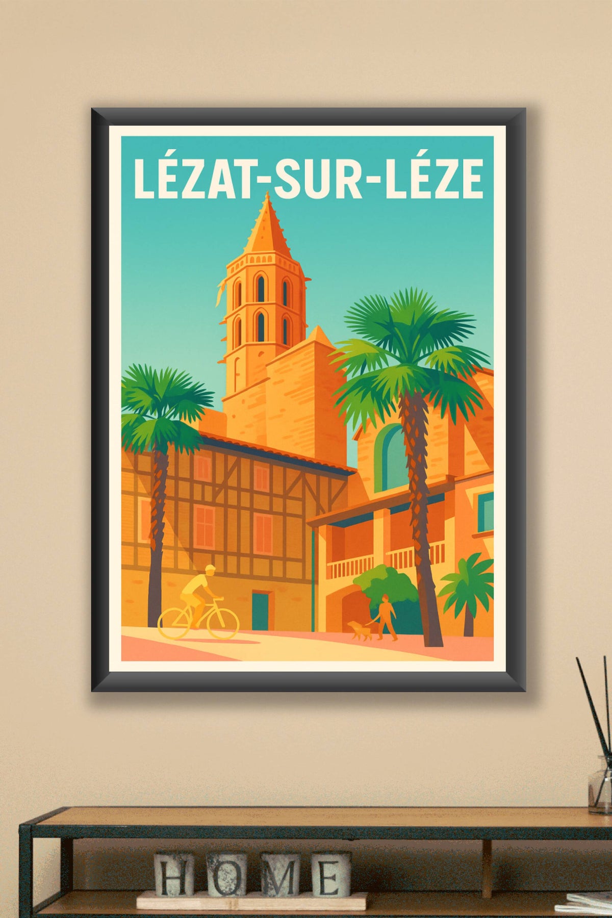 Affiche de Lézat-sur-Lèze - Charme Provençal et Douceur de Vivre