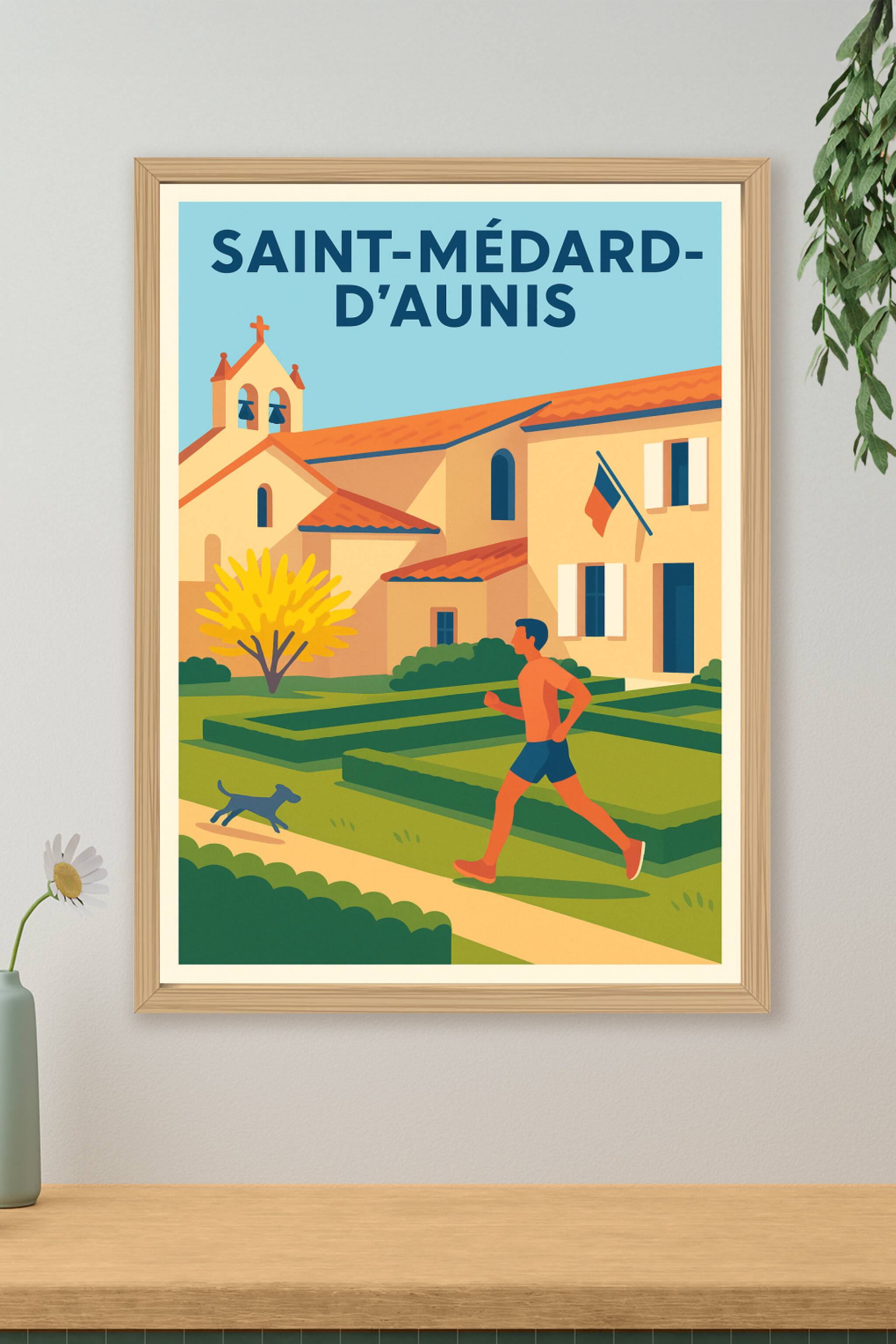 Affiche de Saint-Médard-d'Aunis - Charme et sérénité en plein air