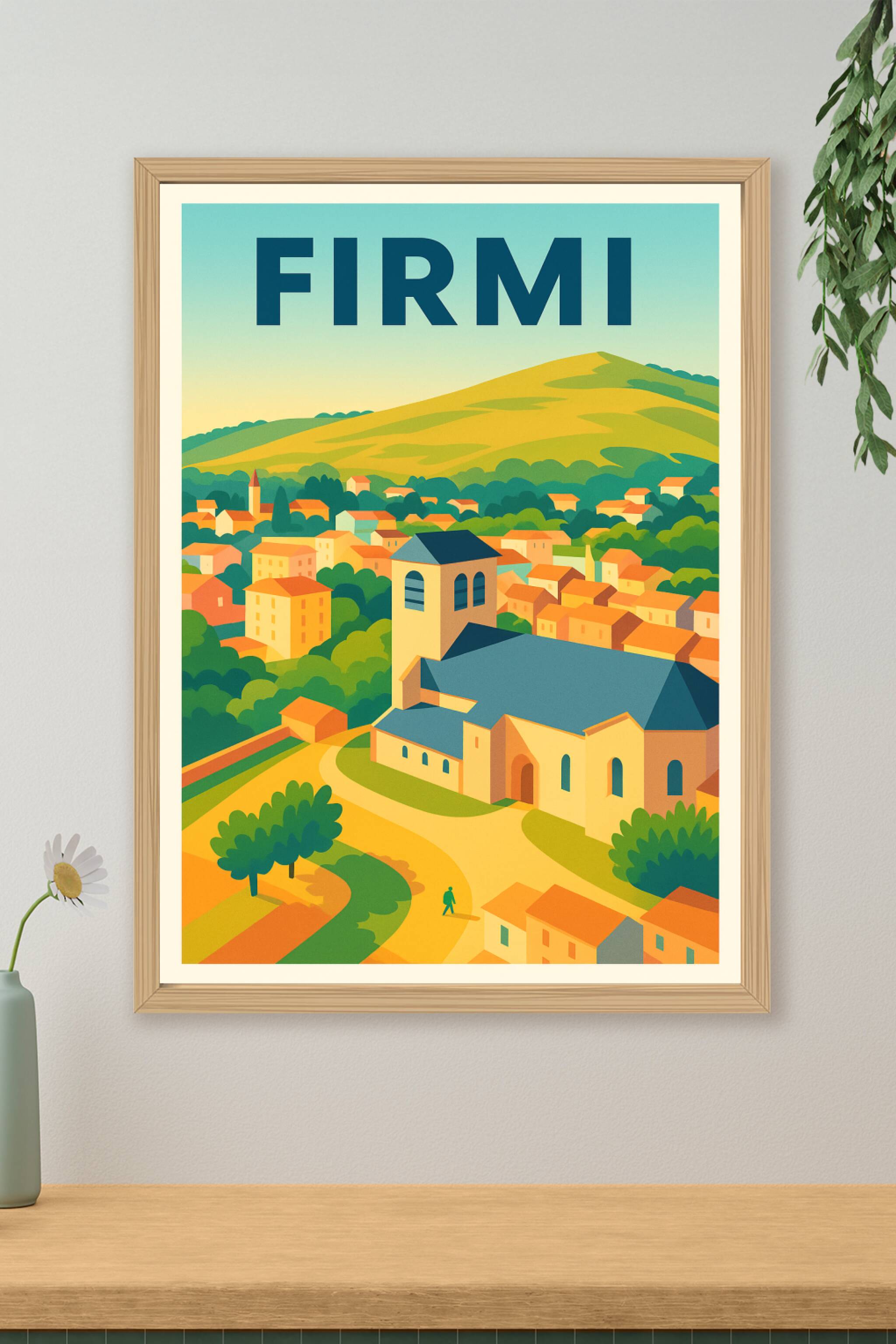 Affiche de Firmi - Un havre de paix au cœur de la nature
