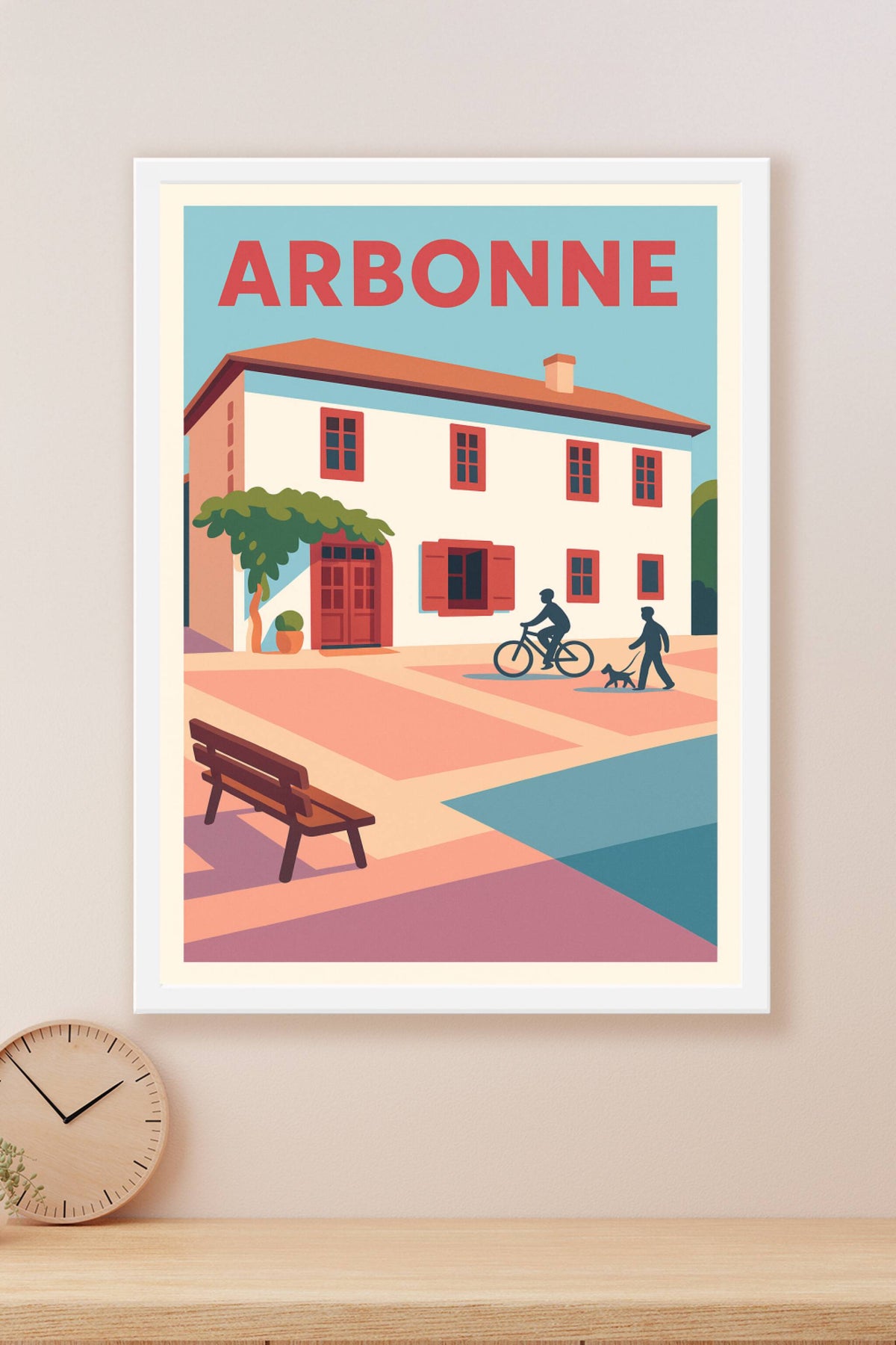 Affiche de Arbonne - Charme et douceur de vivre basque